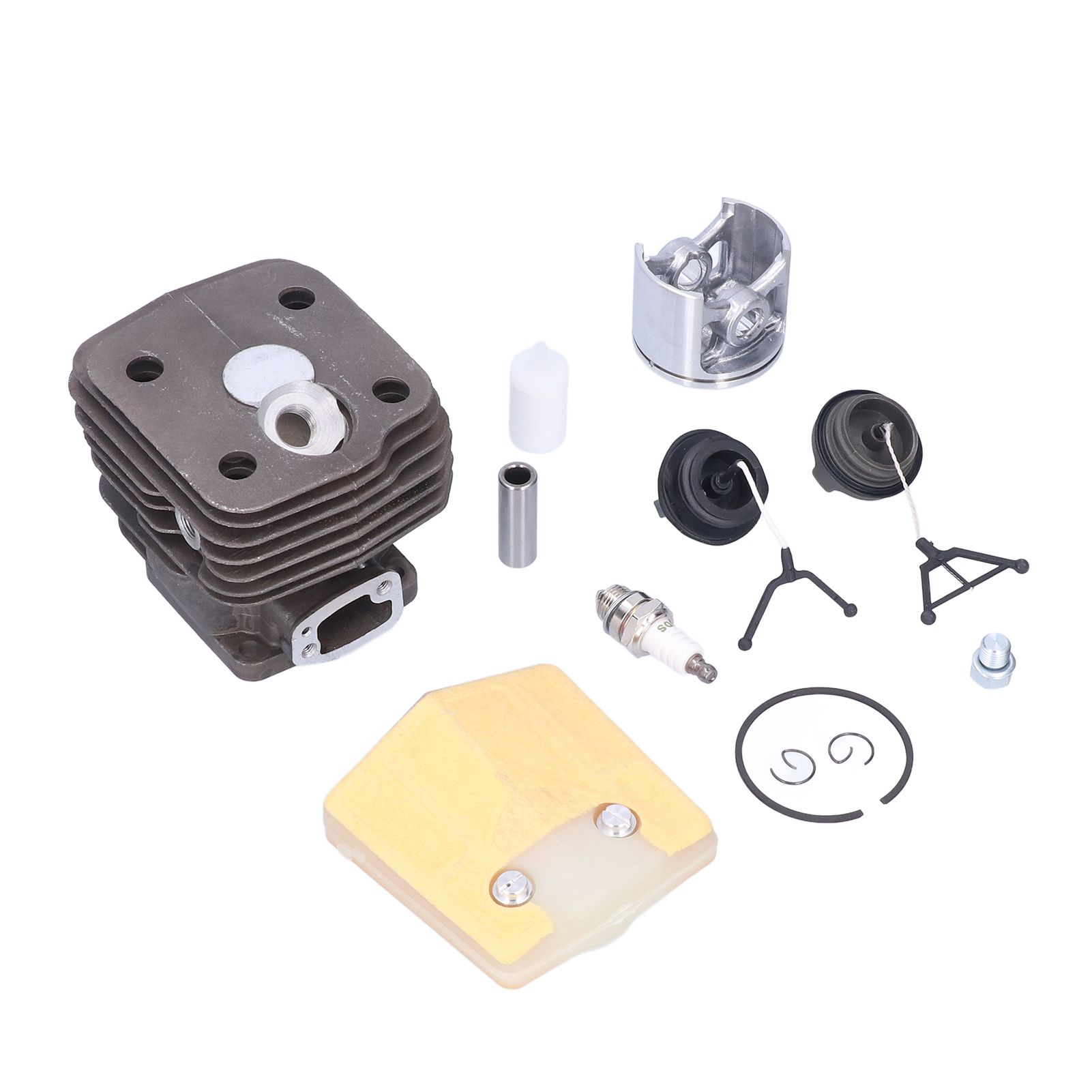 Cylinder Piston Kit Spark Plug Chainsaw Accessory Air Filter Fit for Husqvarna view 3