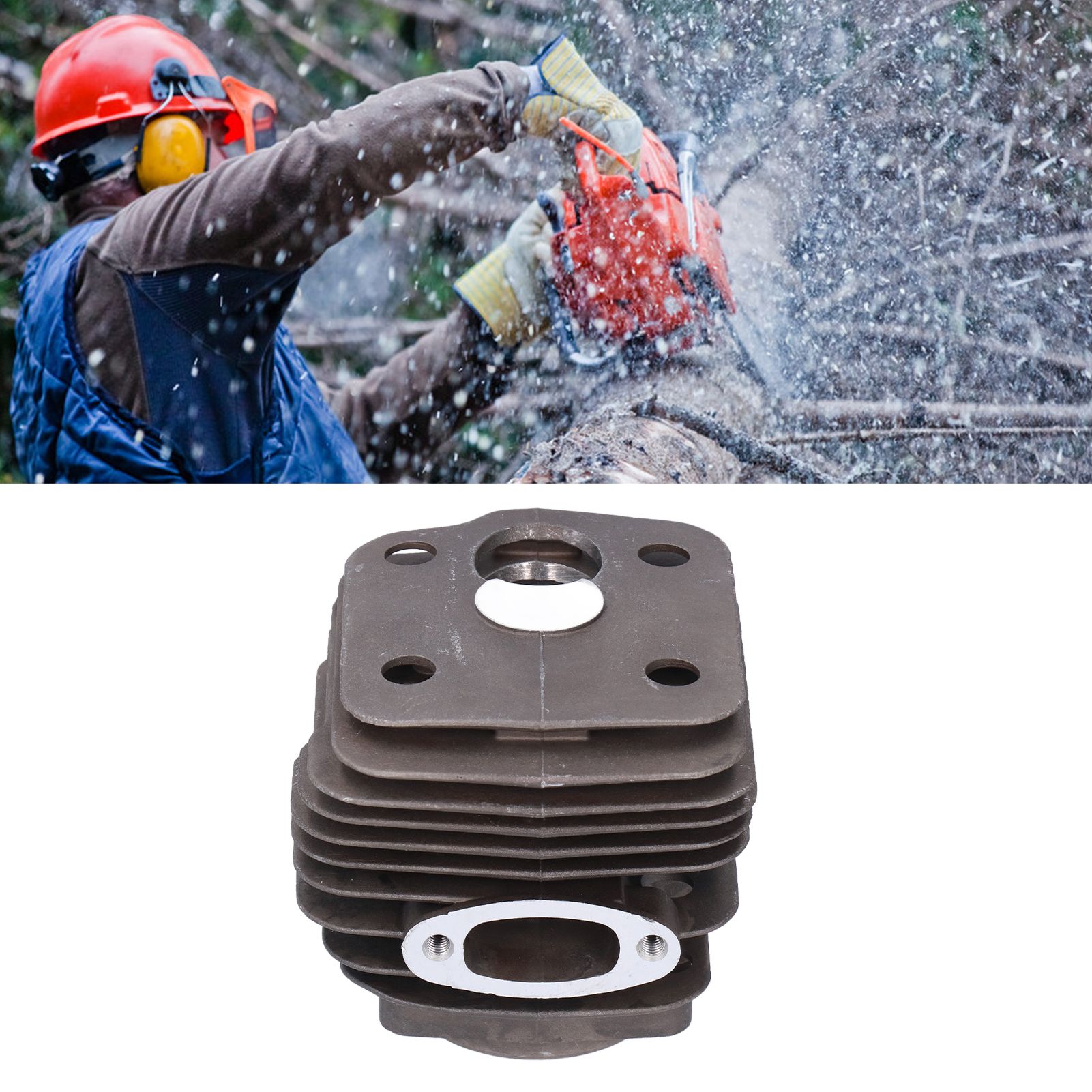 Cylinder Piston Kit Spark Plug Chainsaw Accessory Air Filter Fit for Husqvarna view 11