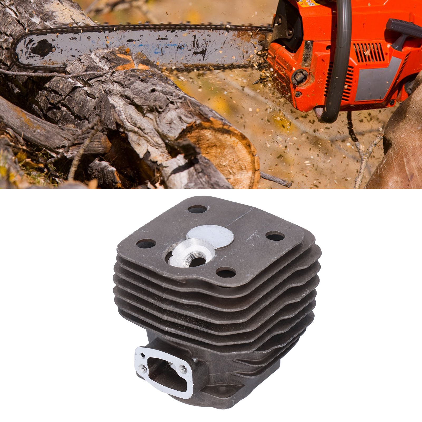 Cylinder Piston Kit Spark Plug Chainsaw Accessory Air Filter Fit for Husqvarna view 12