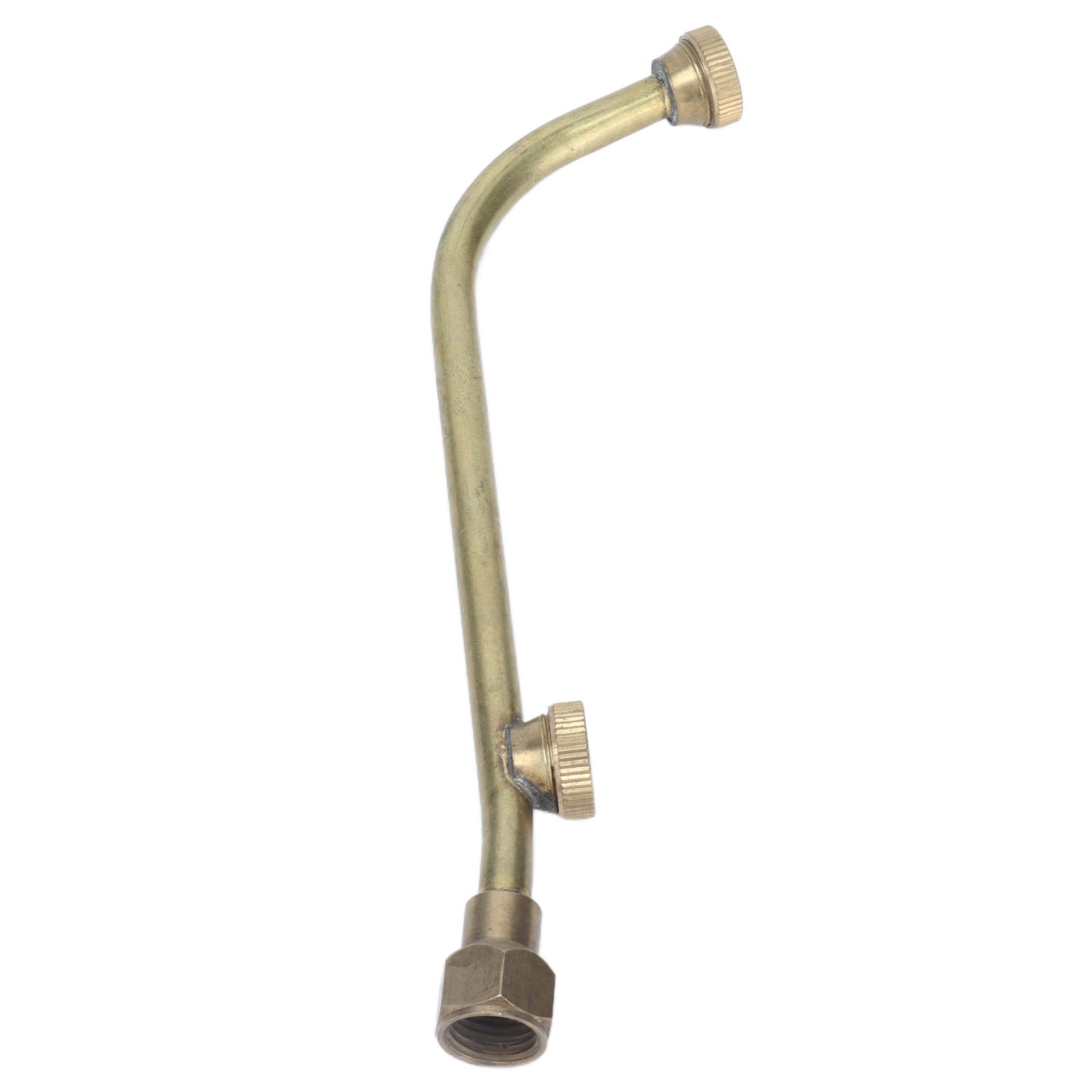 Garden Sprayer Nozzle Double Outlets Brass Agricultural Water Mist Atomizing view 4