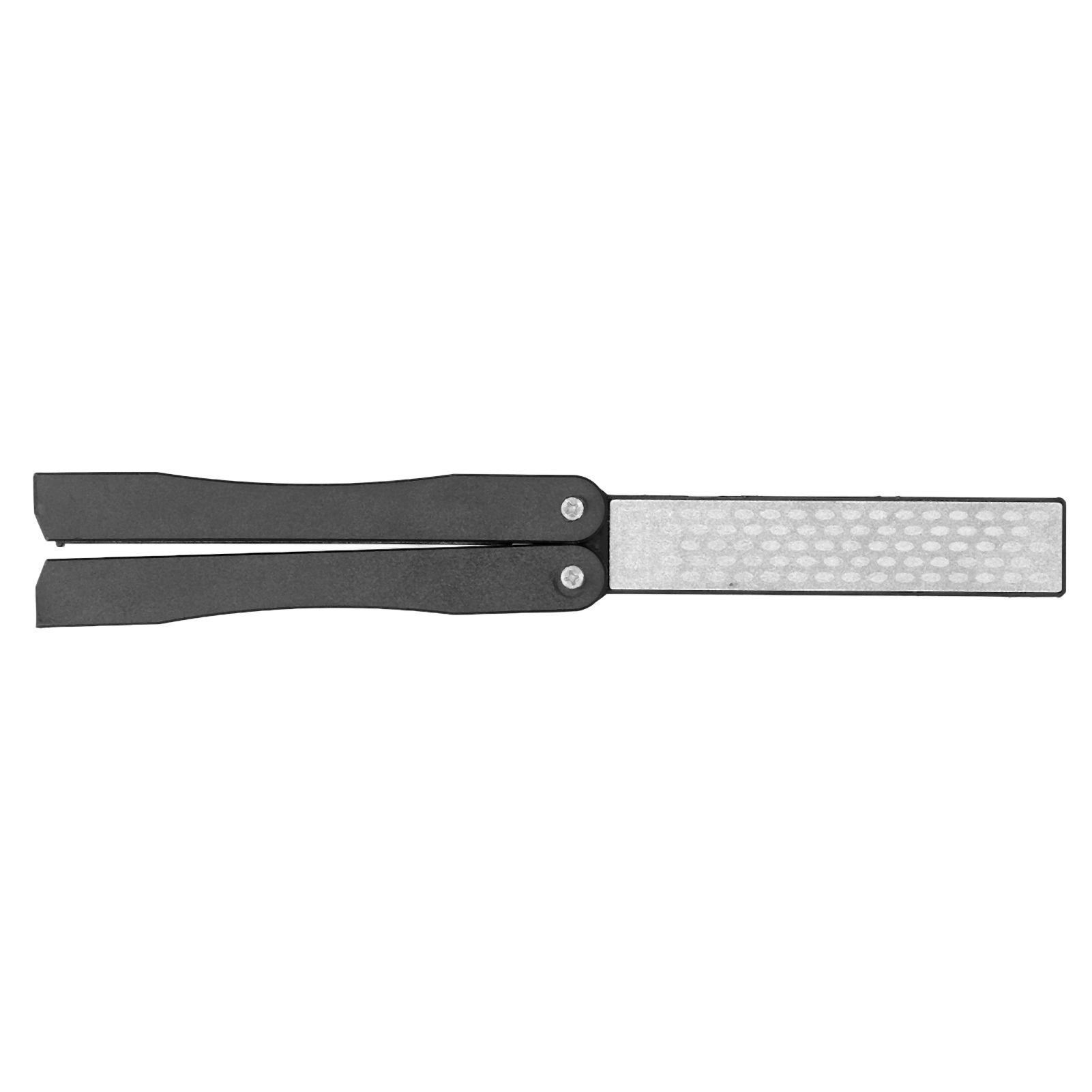 Knife Sharpener Double Sides Fan Shape Folding Mini Portable Whetstone for view 7
