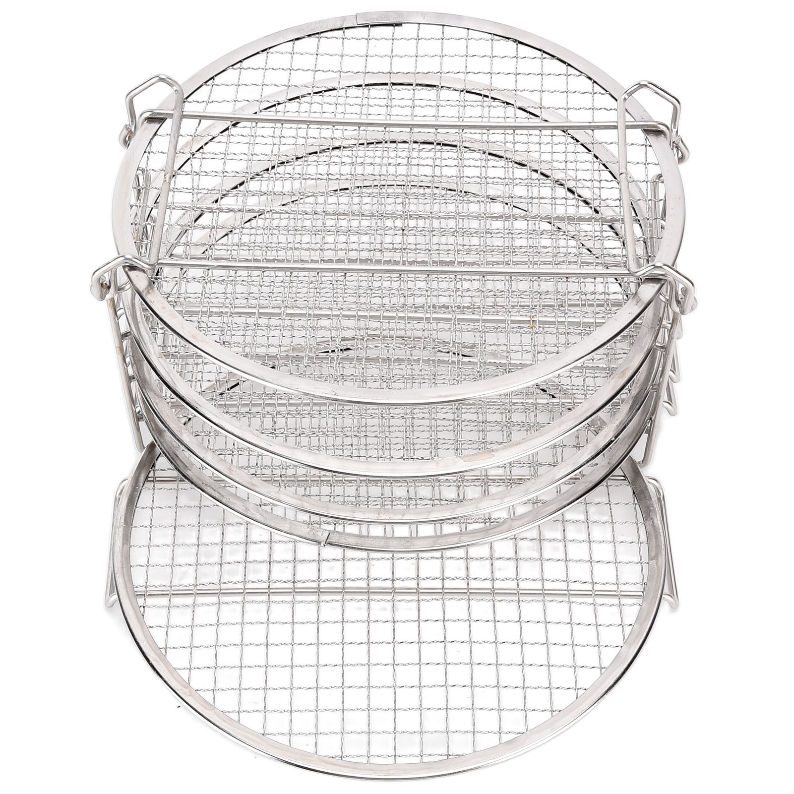 Stackable Dehydrator Rack Stainless Steel Drying Rack with Anti Scalding view 2