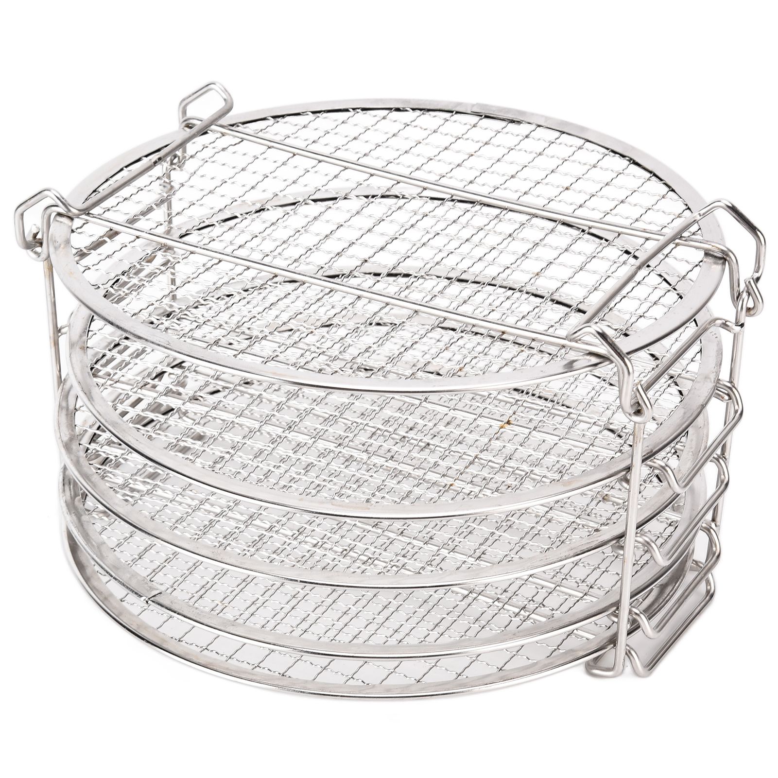 Stackable Dehydrator Rack Stainless Steel Drying Rack with Anti Scalding view 3