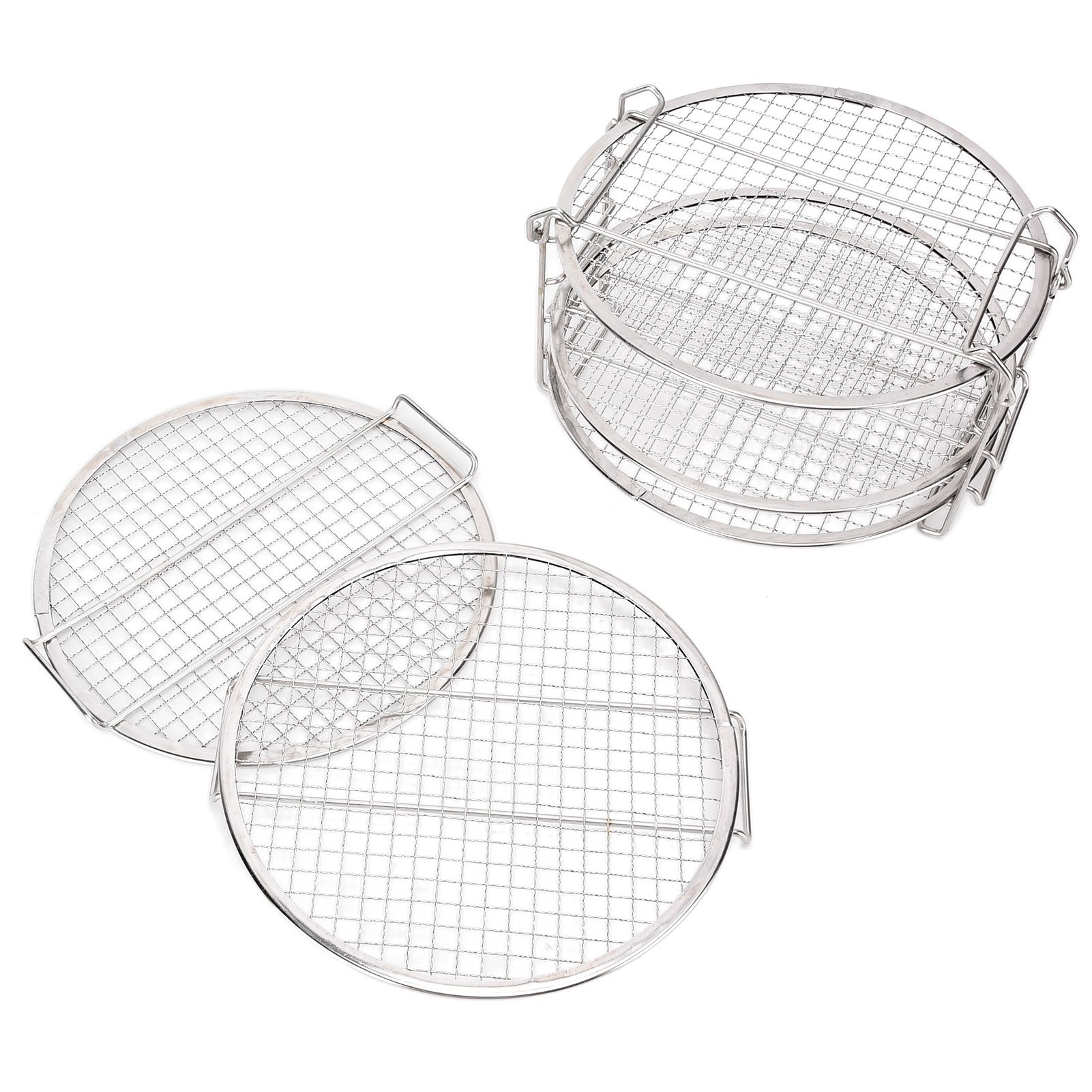 Stackable Dehydrator Rack Stainless Steel Drying Rack with Anti Scalding view 9