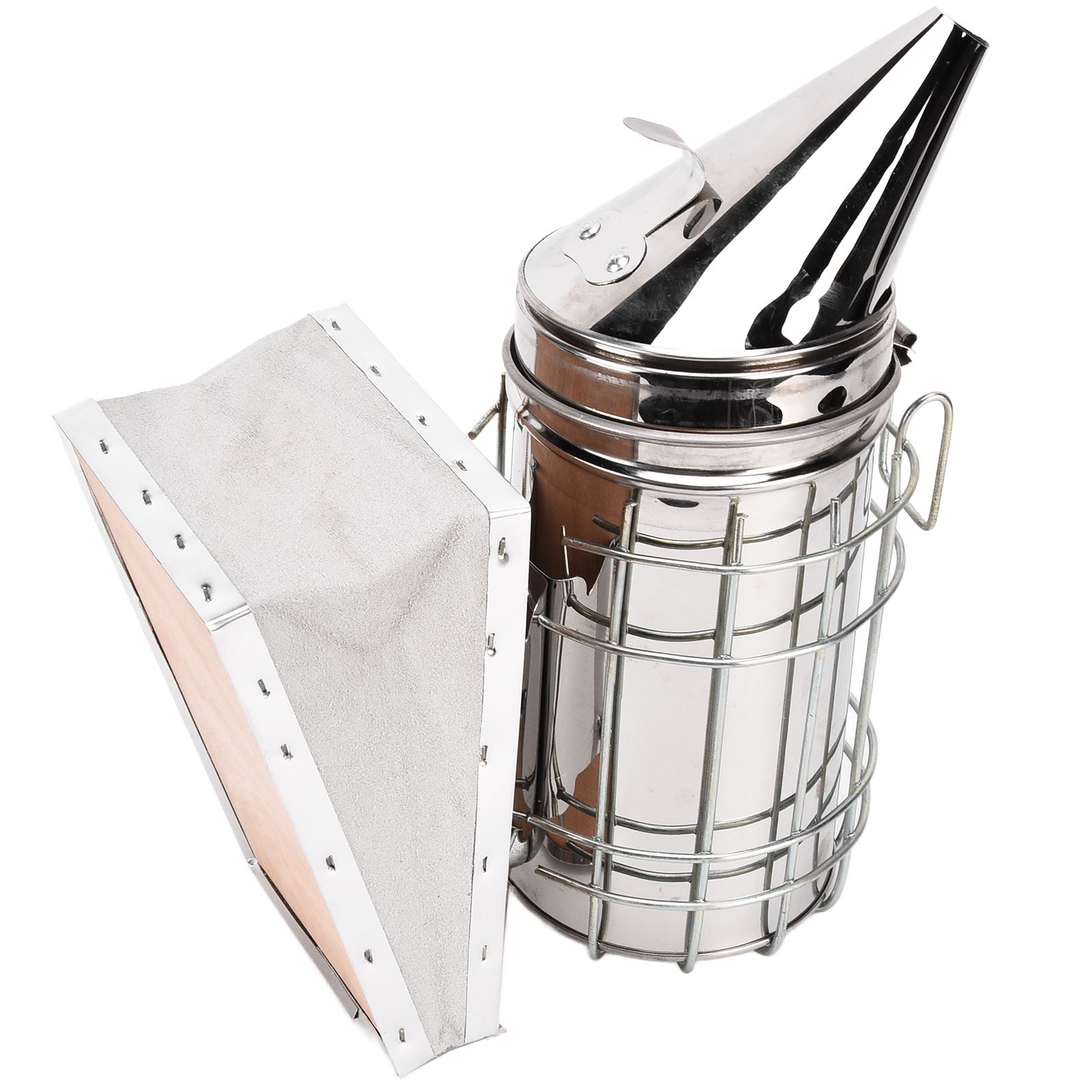 Beekeeping Starters Kit Beehive Smoker Wire Embedder Scraper Bee Brush view 2