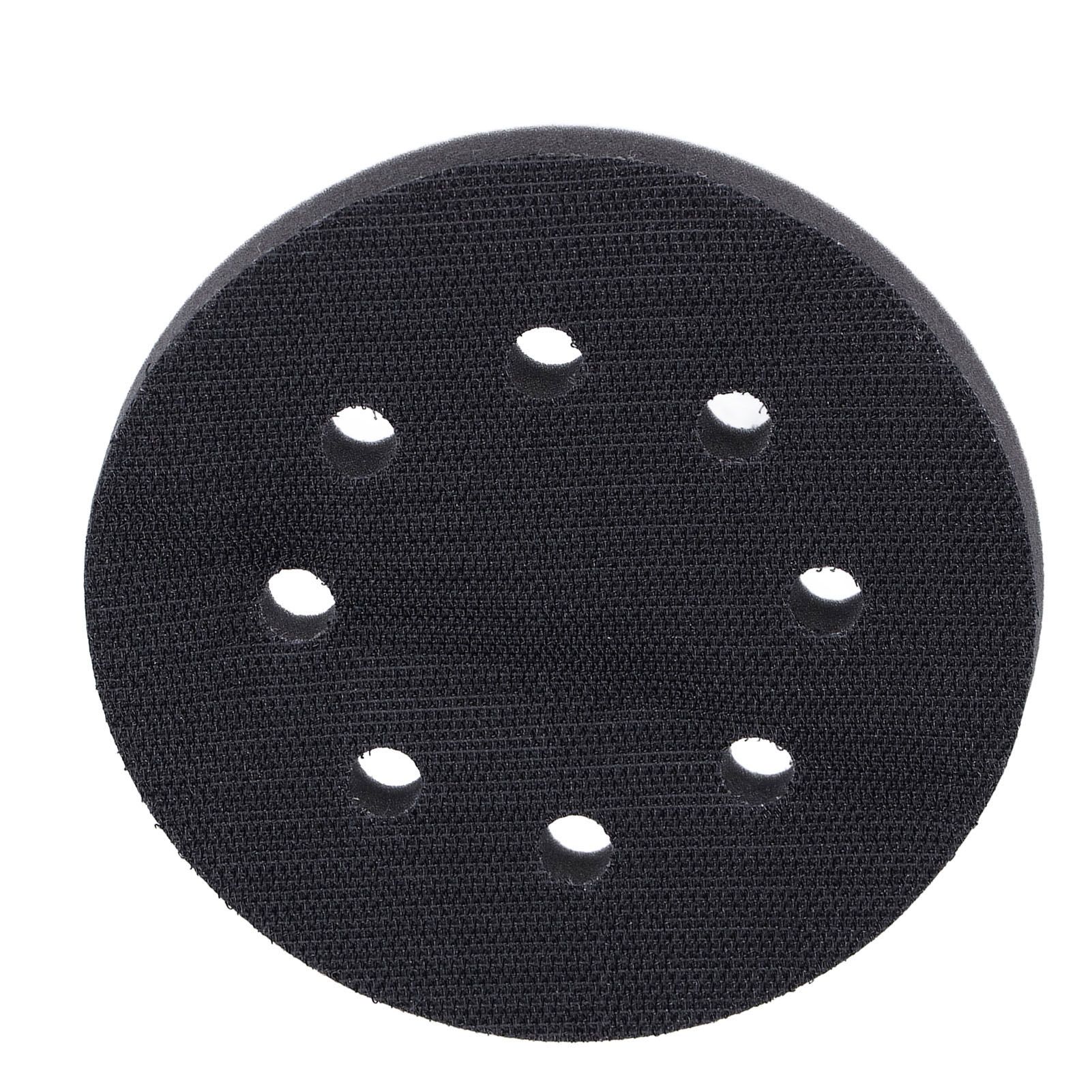 5 Inch 8 Holes Hook and Loop Soft Sponge Cushion Density Interface Pads for view 4