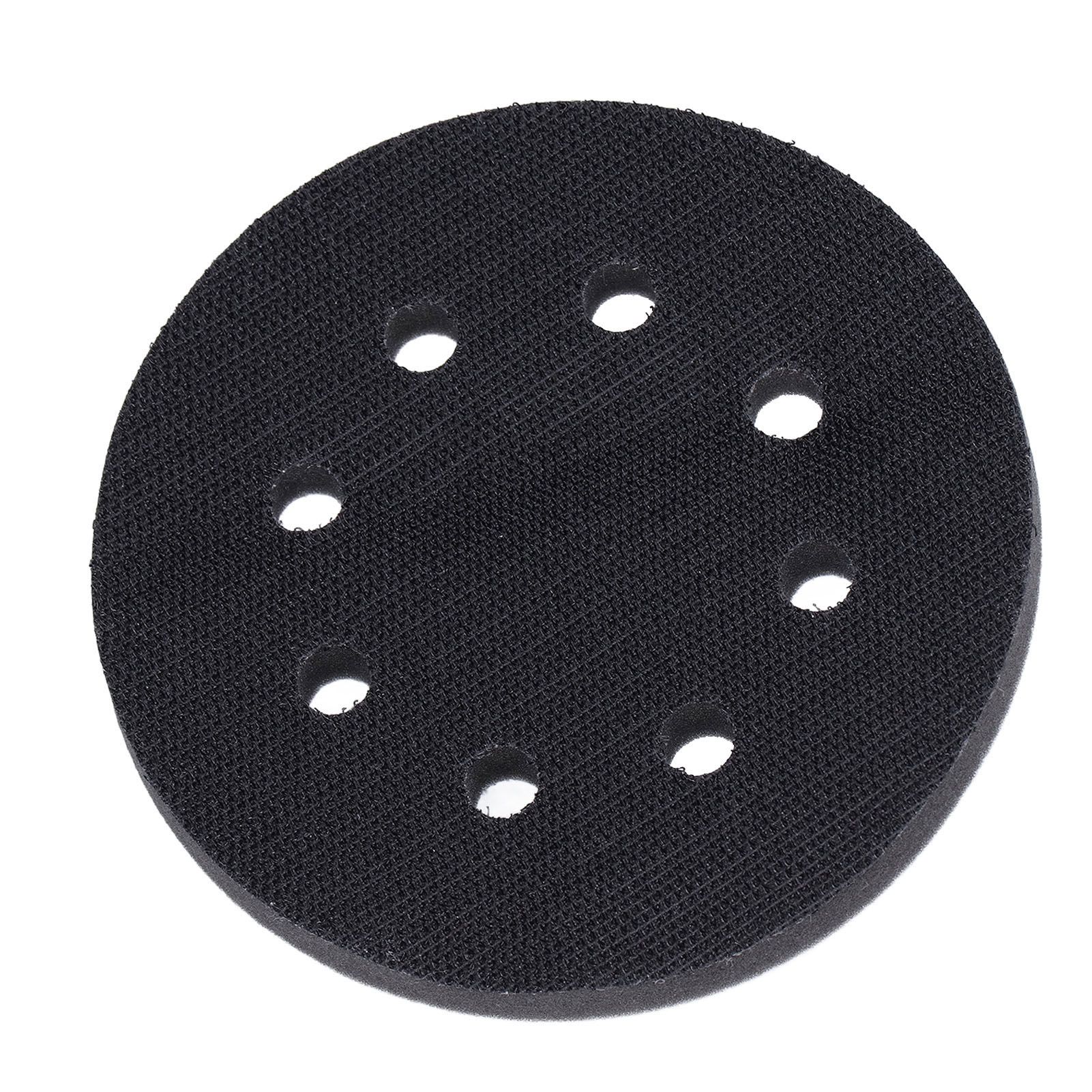 5 Inch 8 Holes Hook and Loop Soft Sponge Cushion Density Interface Pads for view 6