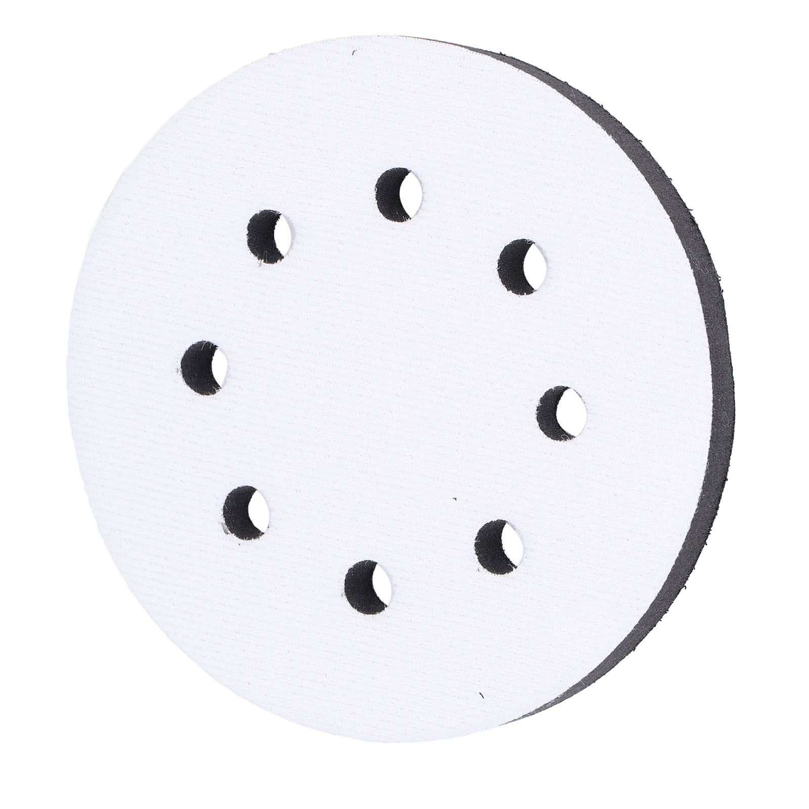 5 Inch 8 Holes Hook and Loop Soft Sponge Cushion Density Interface Pads for view 8