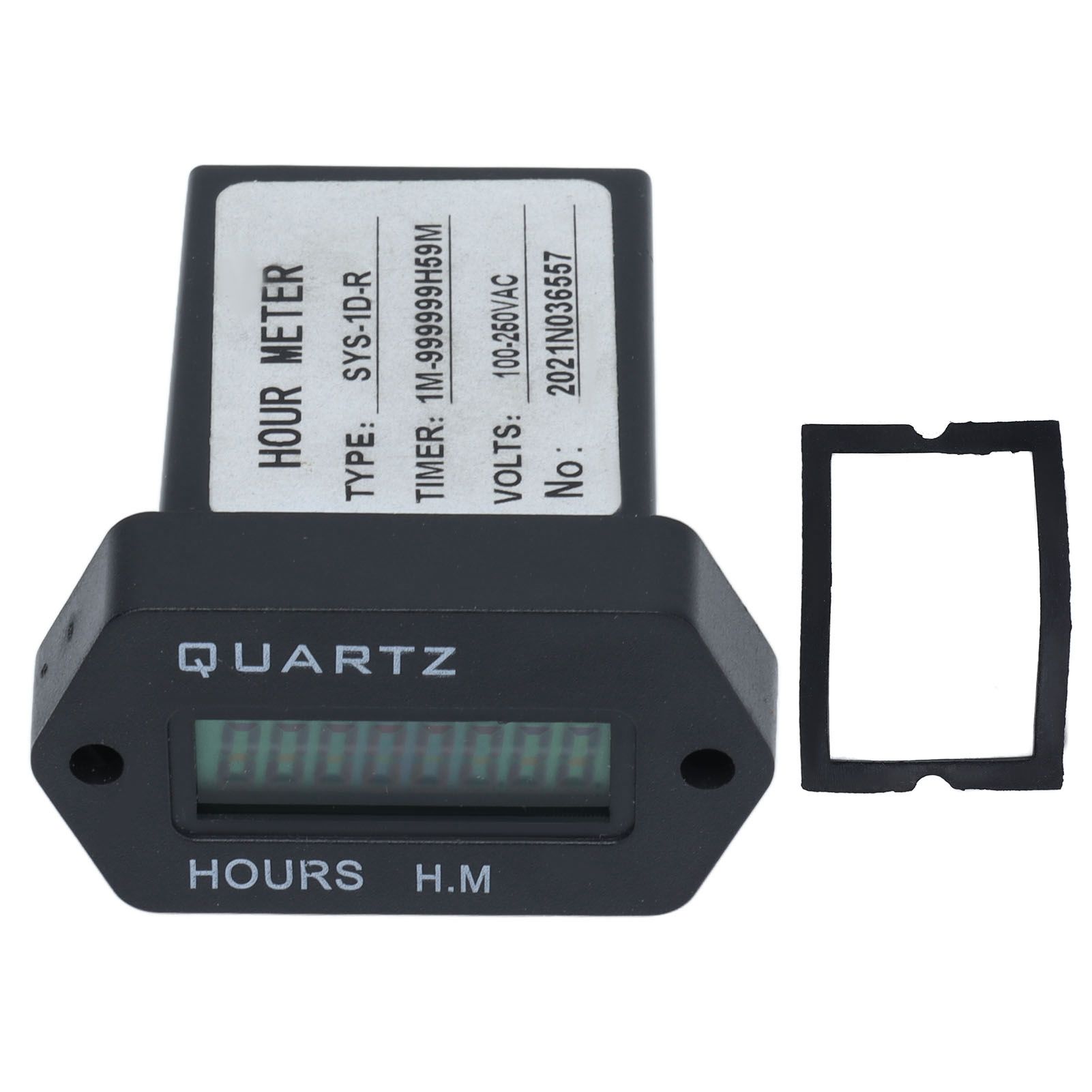 Industrial Time Counter Stable High Accuracy Digital Display Timer With Rubber