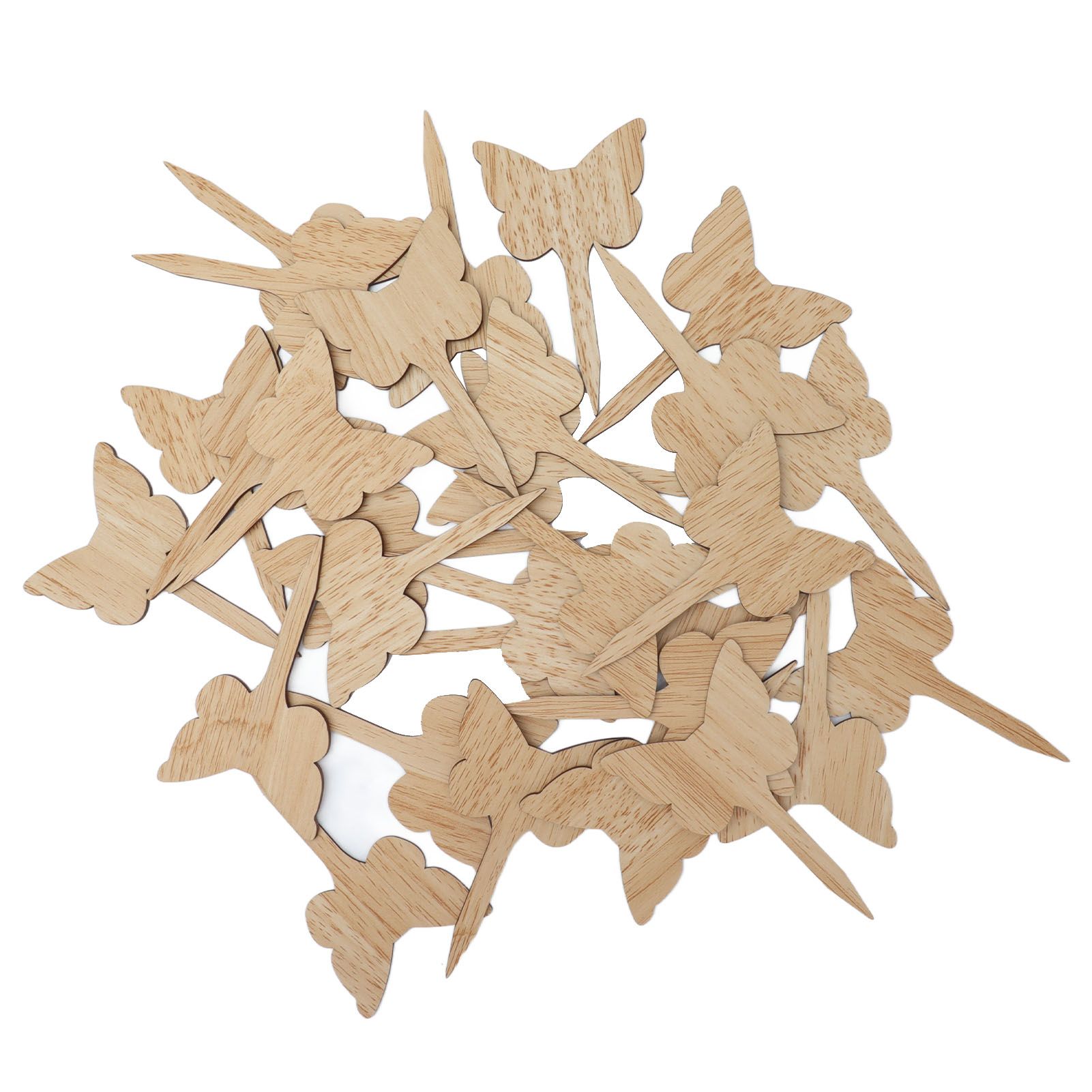 30PCS Plant Label Wood Plant Tag Eco Friendly Garden Flower Potted Plant Sign view 3