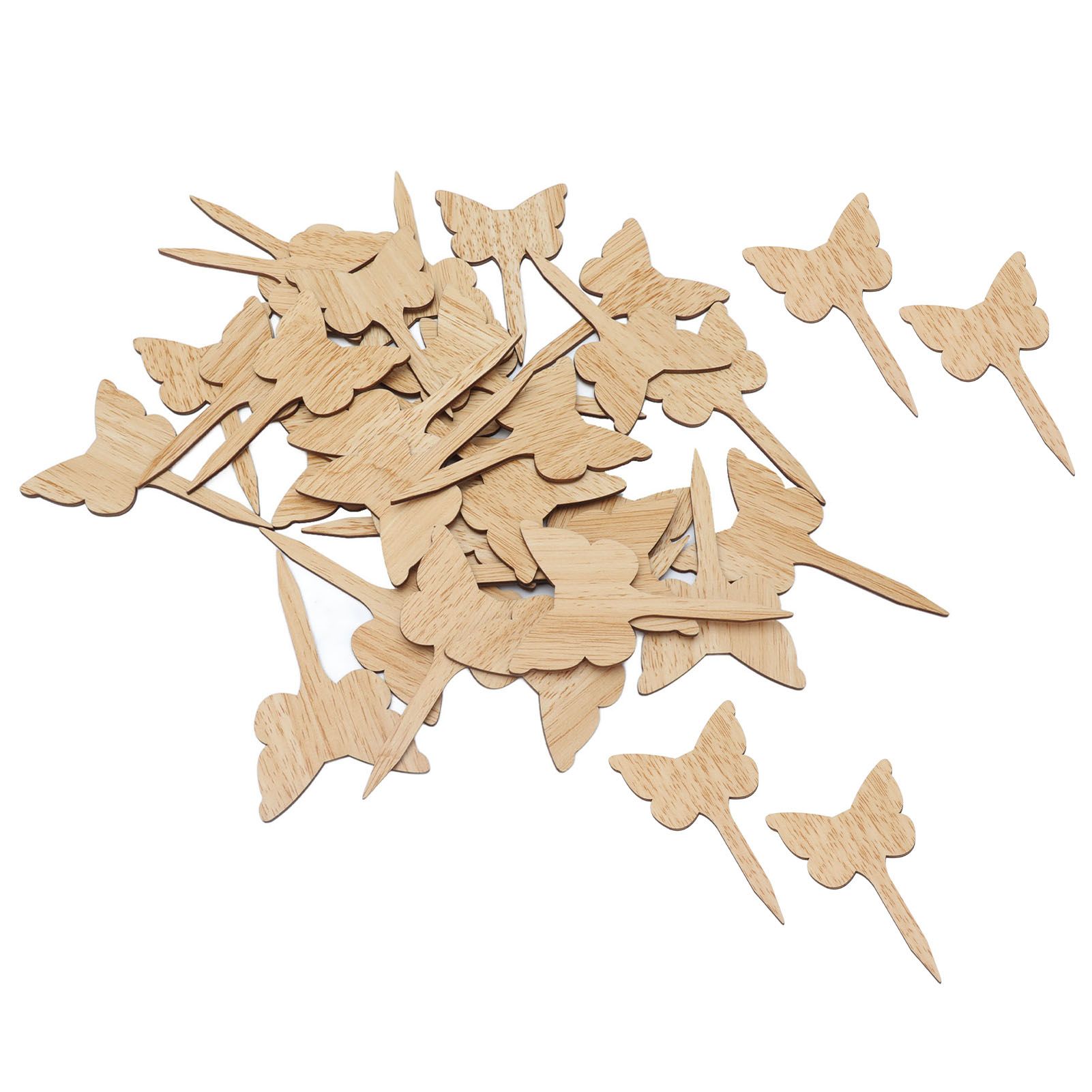 30PCS Plant Label Wood Plant Tag Eco Friendly Garden Flower Potted Plant Sign view 6