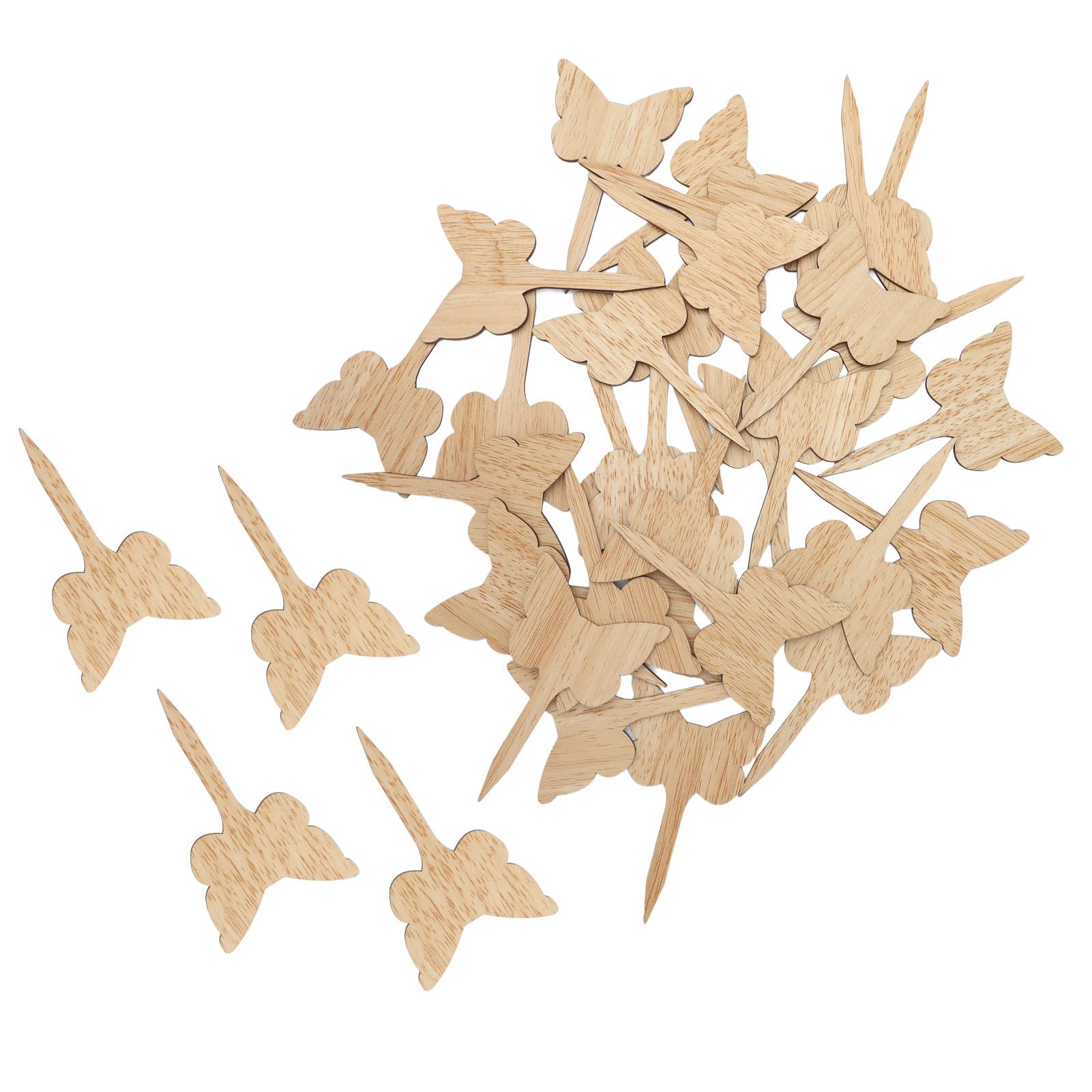 30PCS Plant Label Wood Plant Tag Eco Friendly Garden Flower Potted Plant Sign view 9
