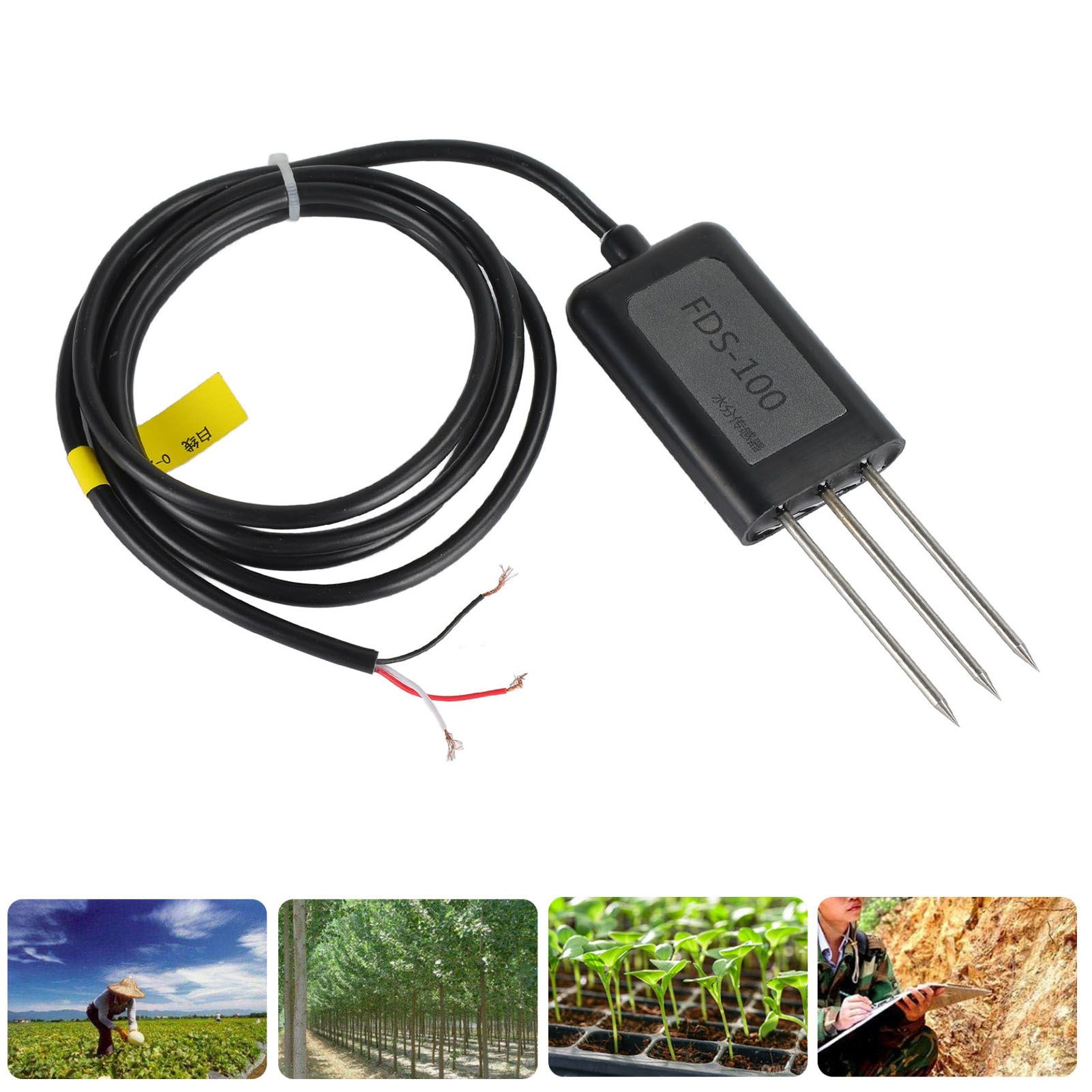 IP68 Soil Moisture Sensor Humidity Transducer for Garden Greenhouse view 12