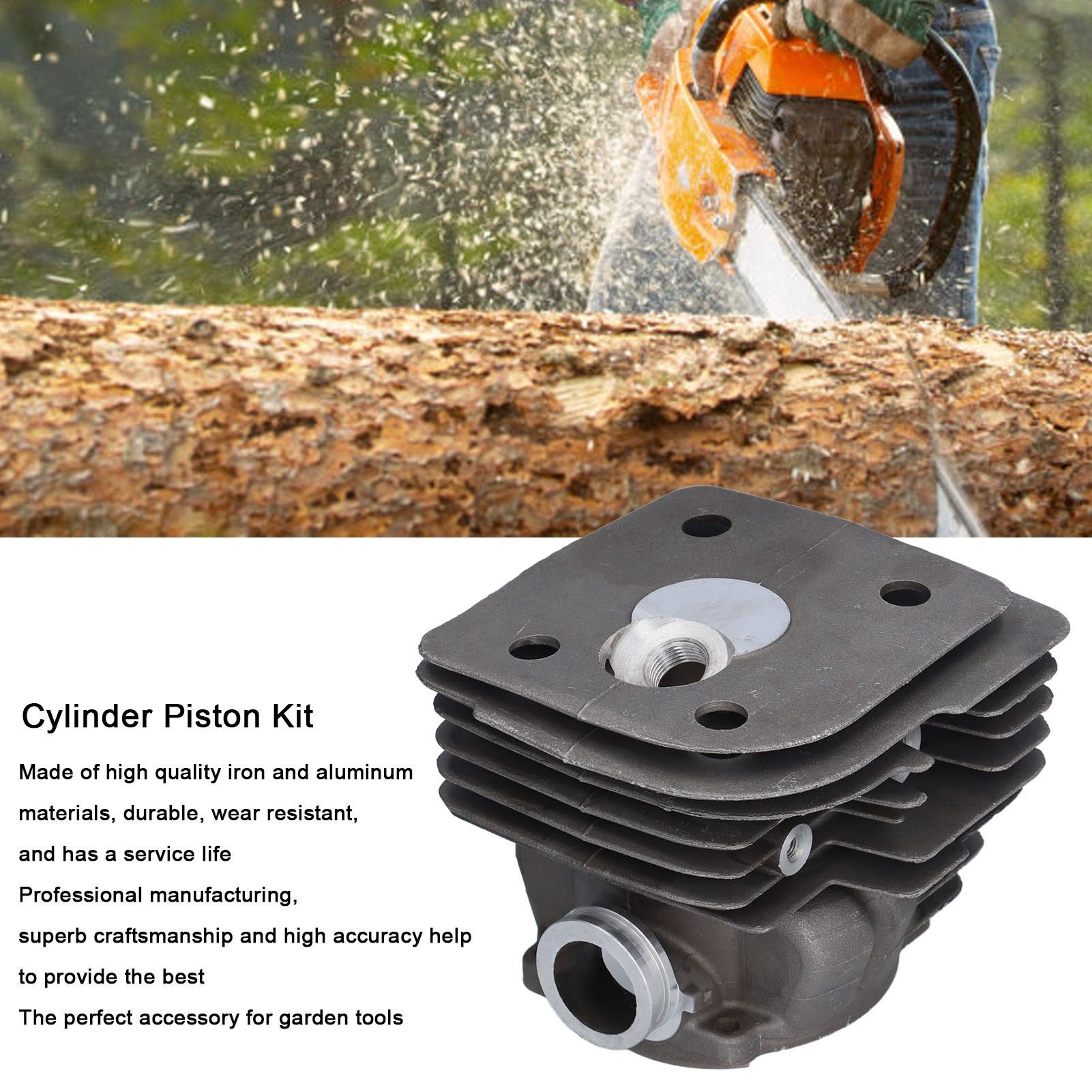 55MM Cylinder Piston Assembly with Spark Plug Pressure Reducing Valve for view 15
