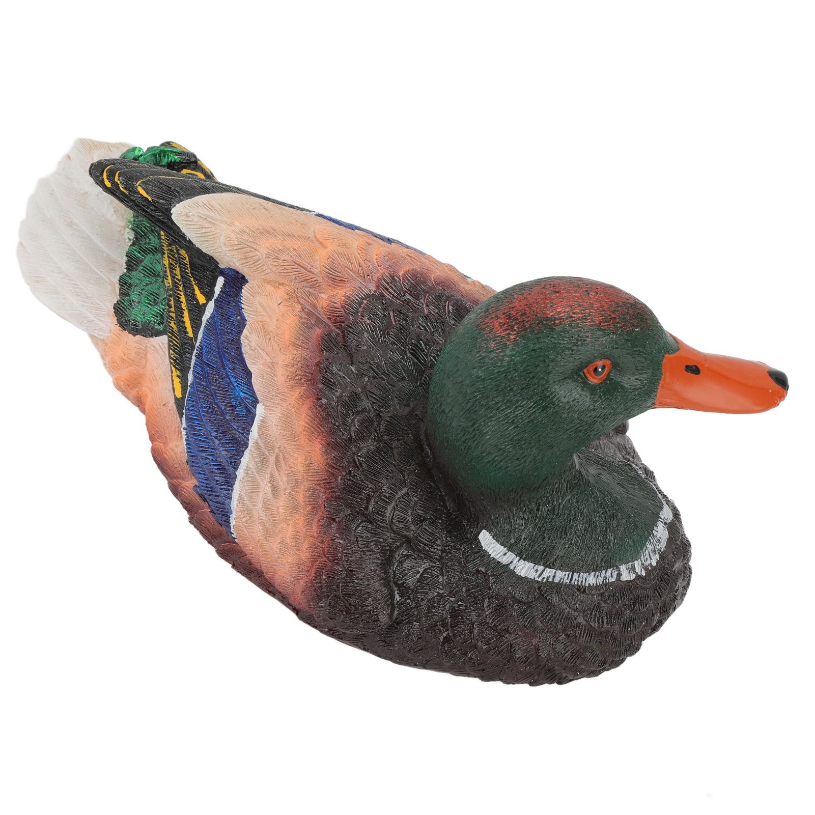 Simulation Water Floating Duck Sculpture Ornament Synthetic Resin Artware view 5