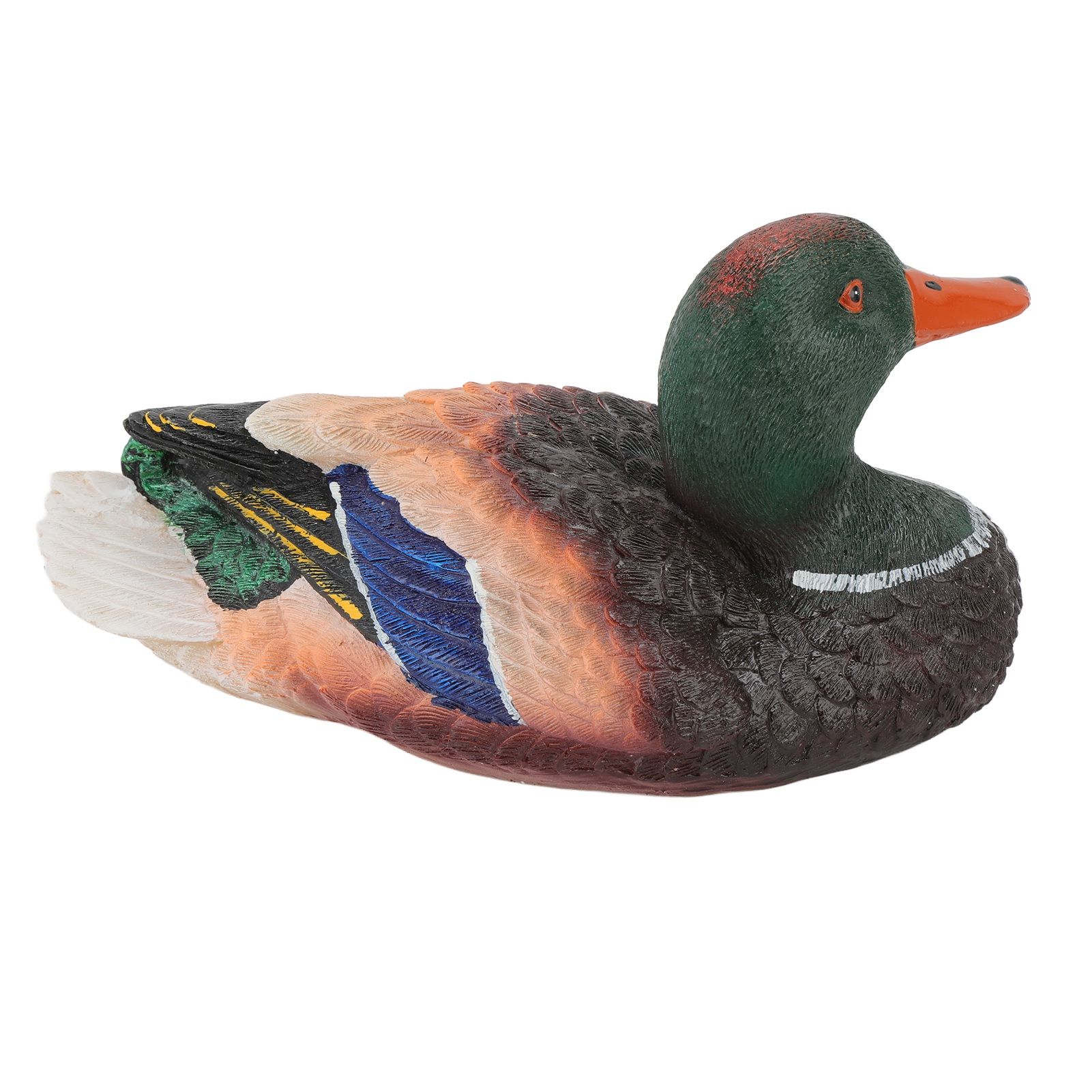Simulation Water Floating Duck Sculpture Ornament Synthetic Resin Artware view 7