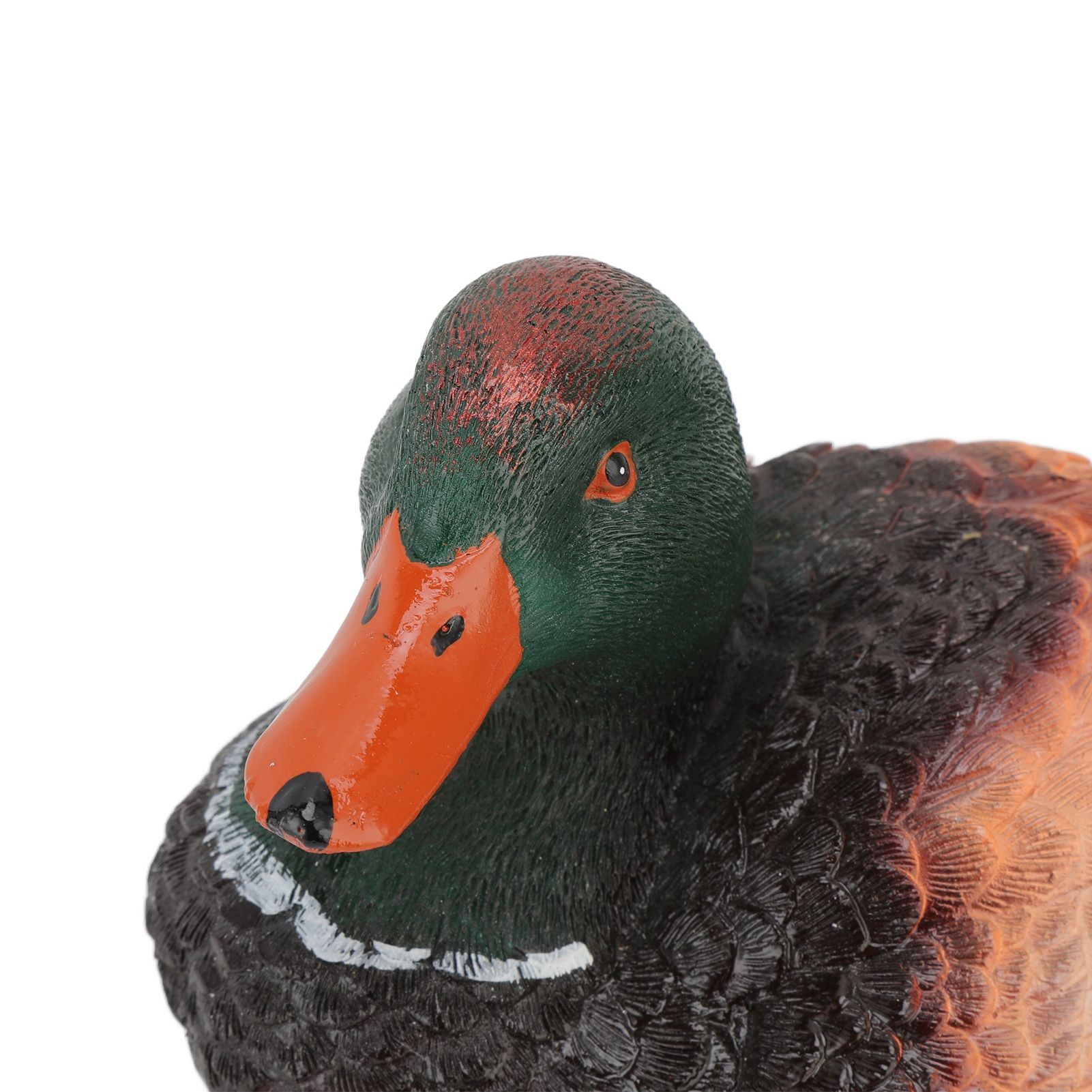 Simulation Water Floating Duck Sculpture Ornament Synthetic Resin Artware view 14
