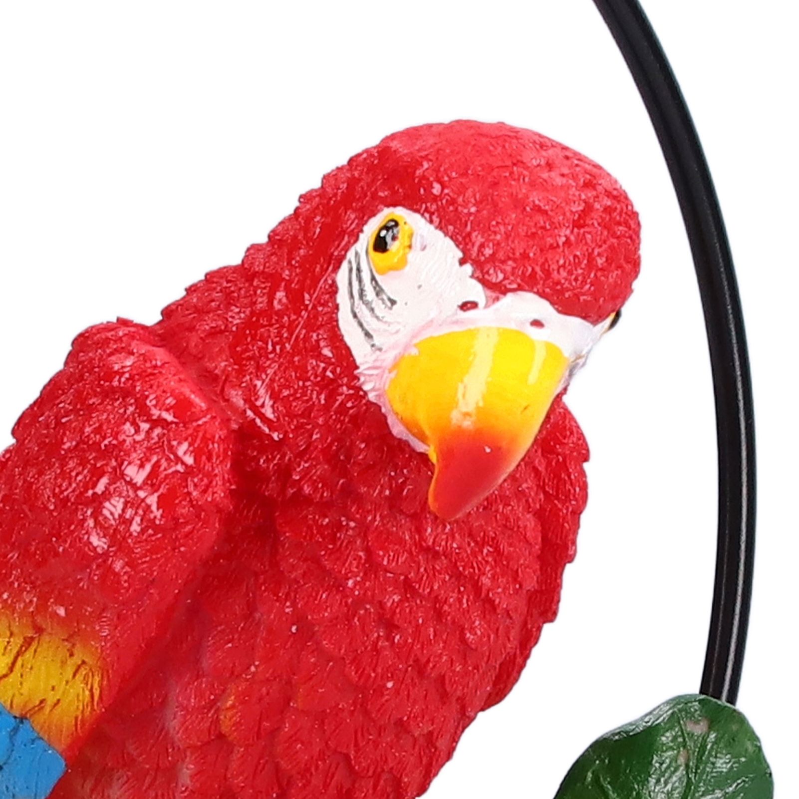 Macaw Garden Pendant Synthetic Resin Hanging Ring Parrots Sculpture for view 15