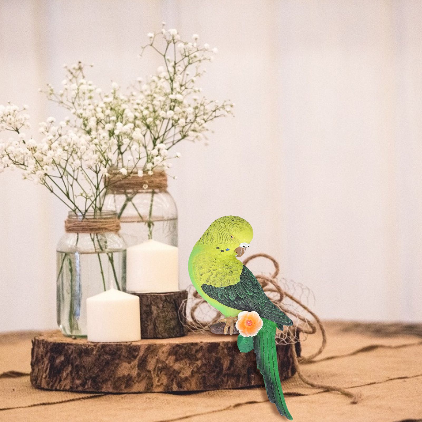 Artificial Bird Environmental Friendly Fine Workmanship Fine Carving Synthetic view 11