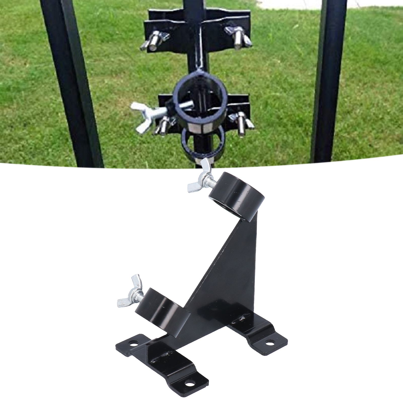 Flag Pole Holder Rustproof 304 Stainless Steel Flagpole Mount Base for Outdoor view 11