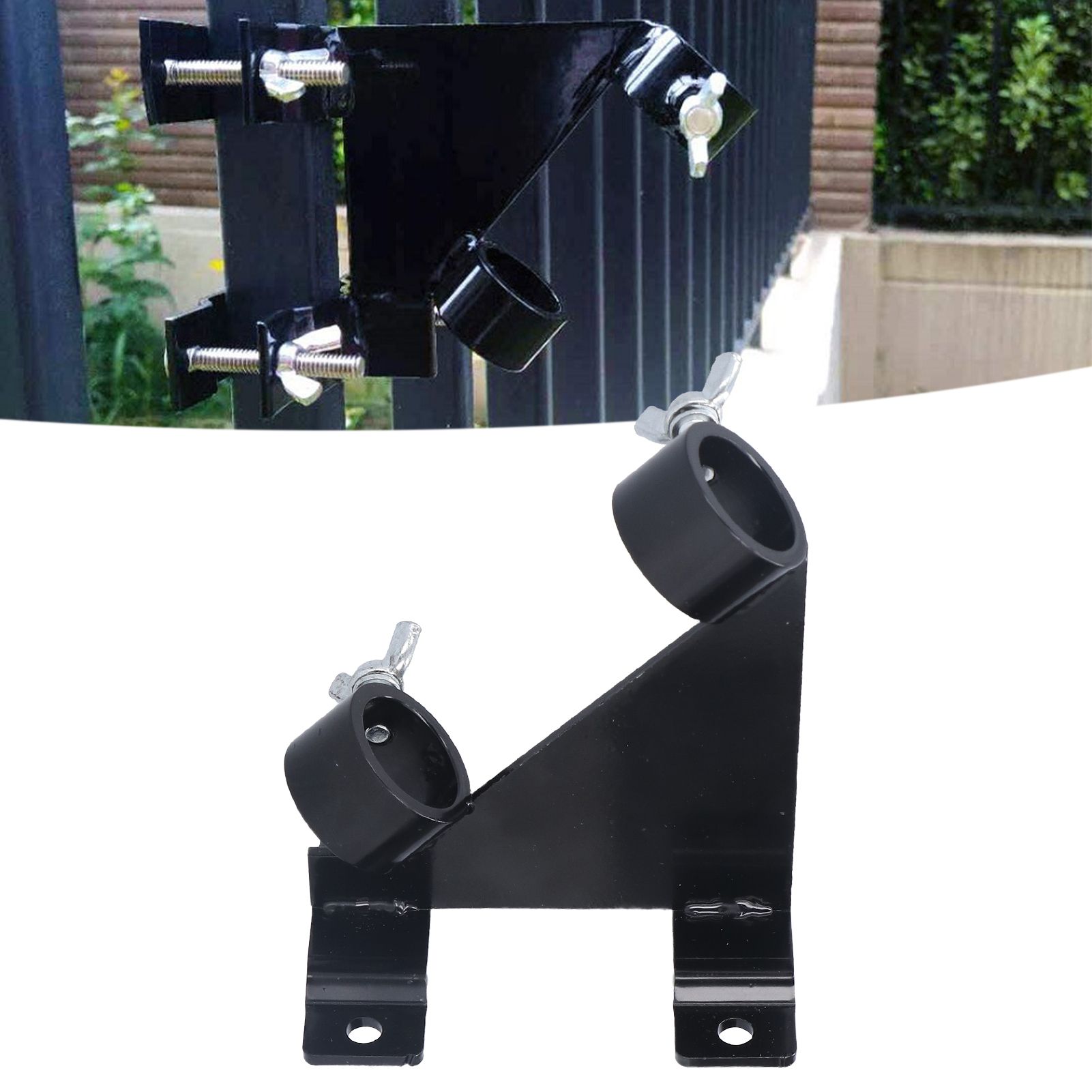 Flag Pole Holder Rustproof 304 Stainless Steel Flagpole Mount Base for Outdoor view 12