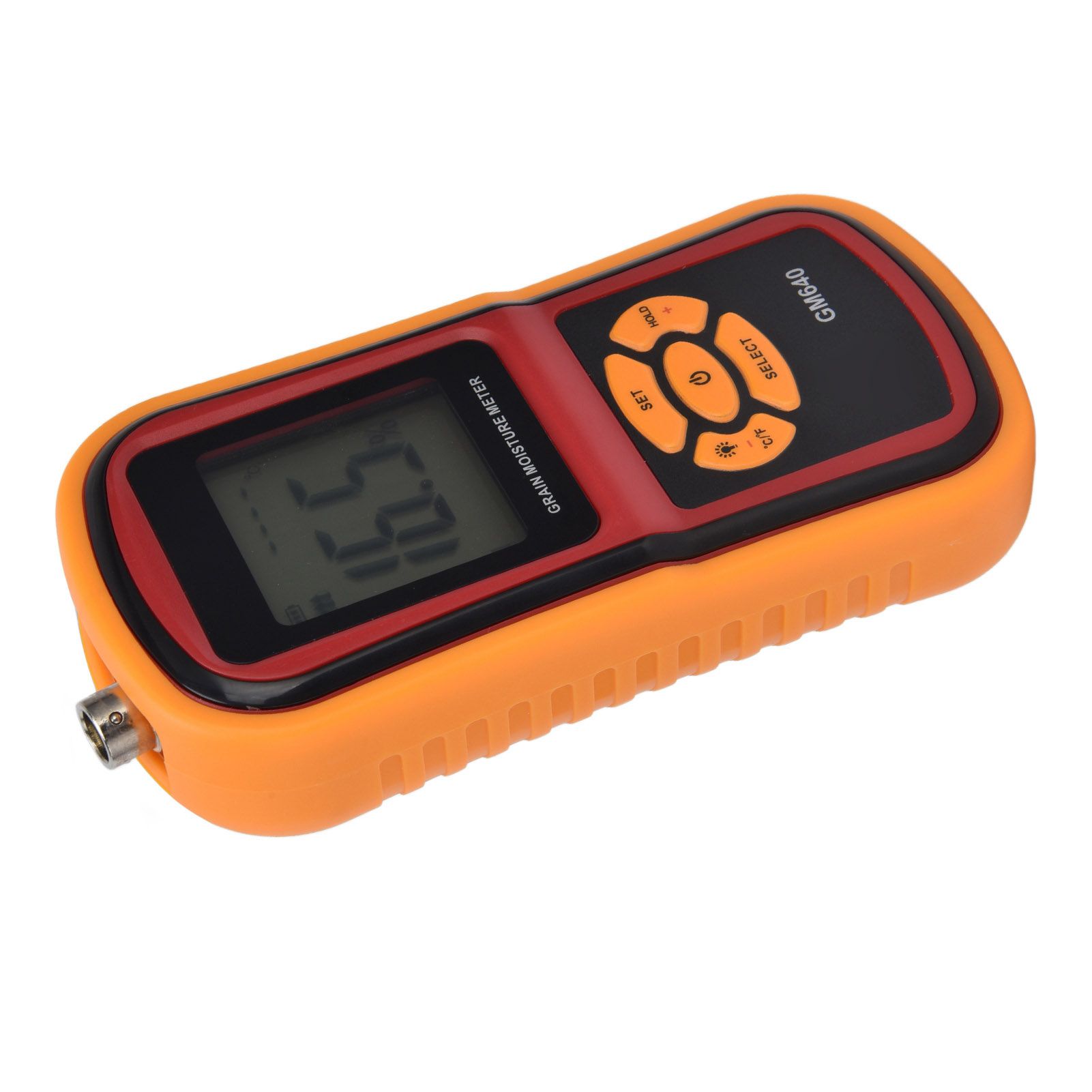 Digital Moisture Detector Portable Grain Moisture Meter LCD Hygrometer view 2