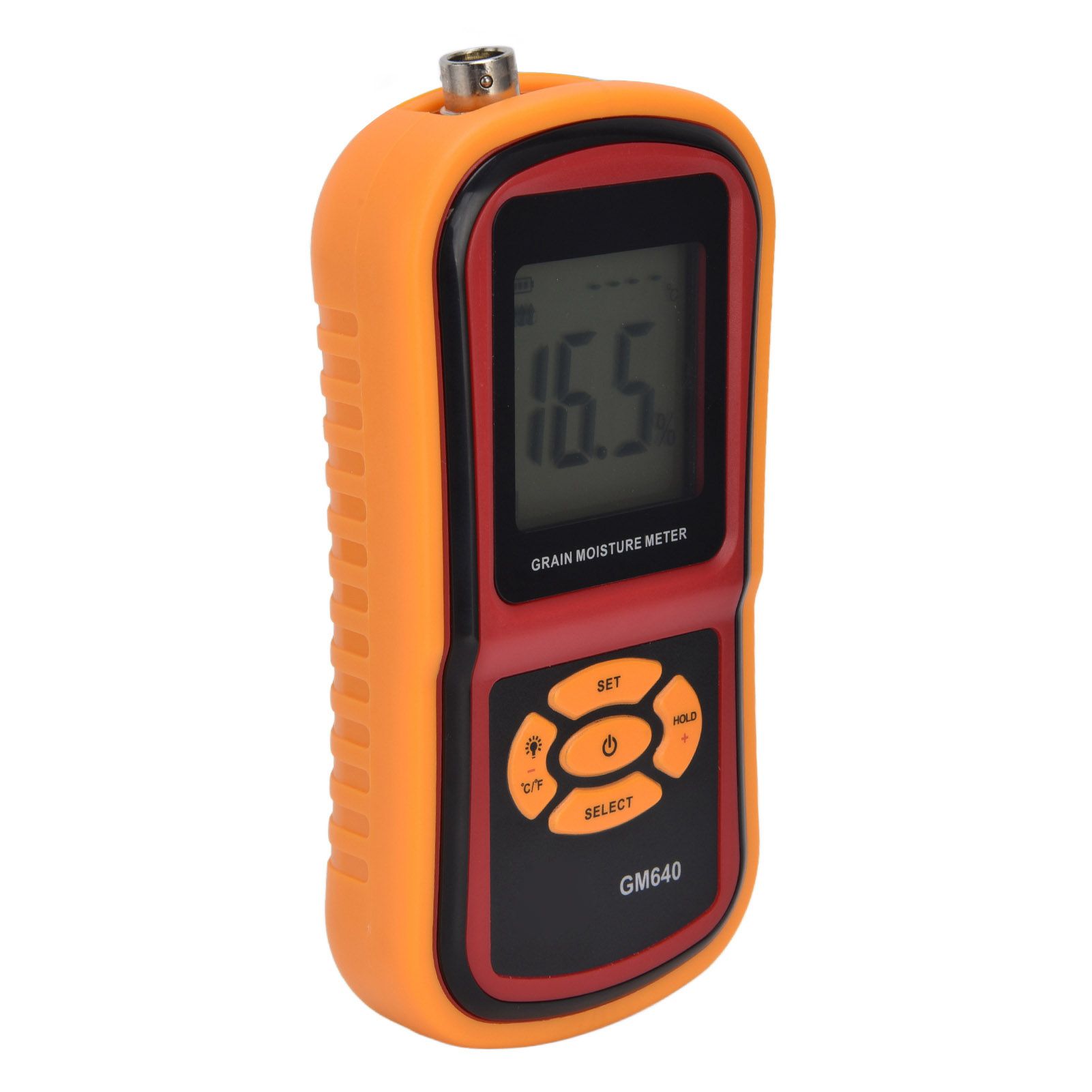 Digital Moisture Detector Portable Grain Moisture Meter LCD Hygrometer view 3