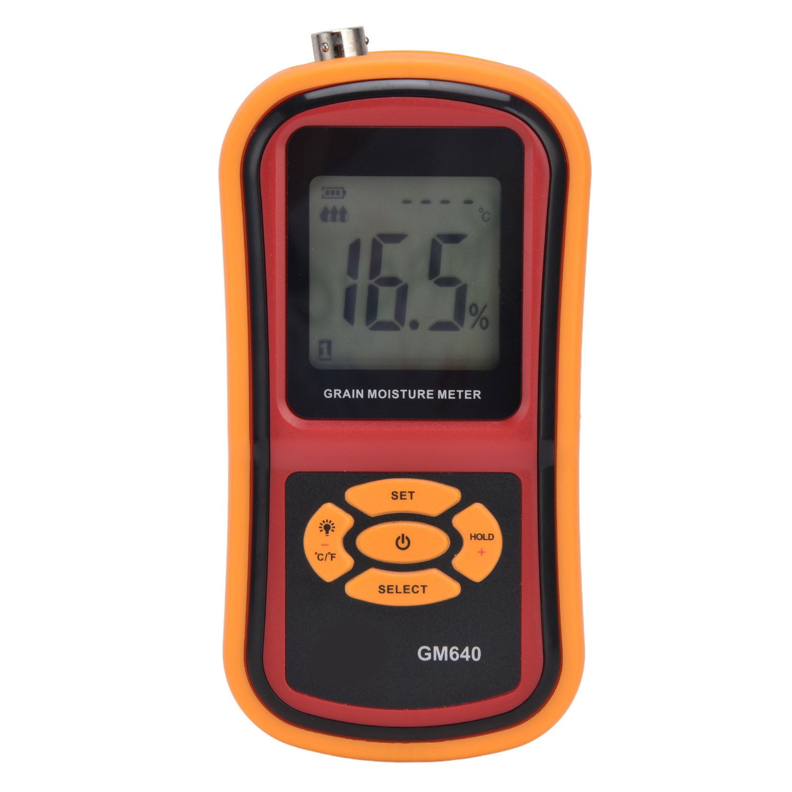 Digital Moisture Detector Portable Grain Moisture Meter LCD Hygrometer view 6