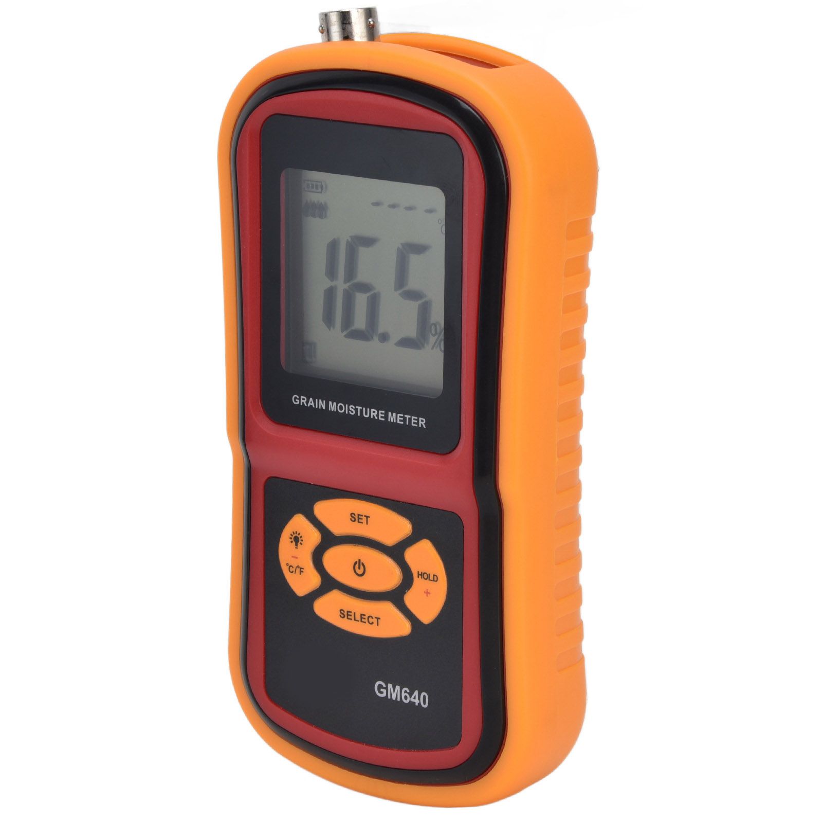 Digital Moisture Detector Portable Grain Moisture Meter LCD Hygrometer view 10