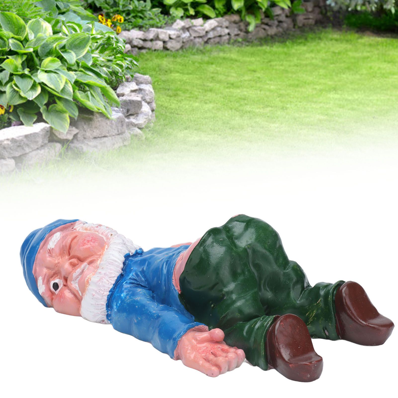 Funny Drunk Gnomes Drunk Gnomes Fairy Miniature Garden Outdoor Decoration view 11
