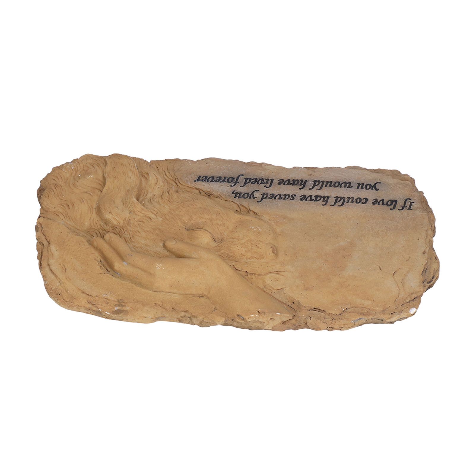 Pet Memorial Stone Garden Memorial Tombstone Resin Dog Cat Gravestone for Lawn view 5