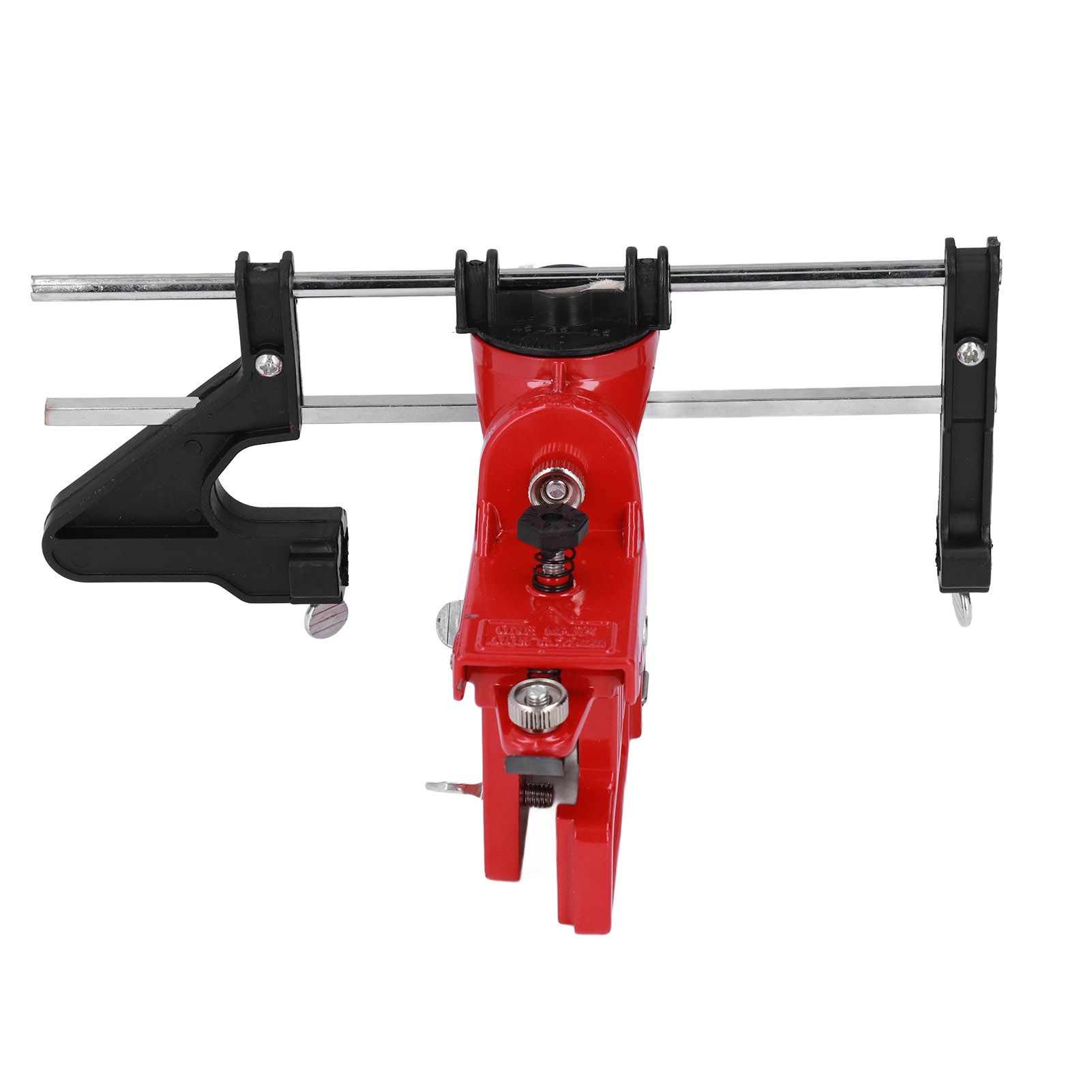 Chain Sharpener Sharpening Stone Guide Bracket Adjustable Steel Red Rustproof view 15