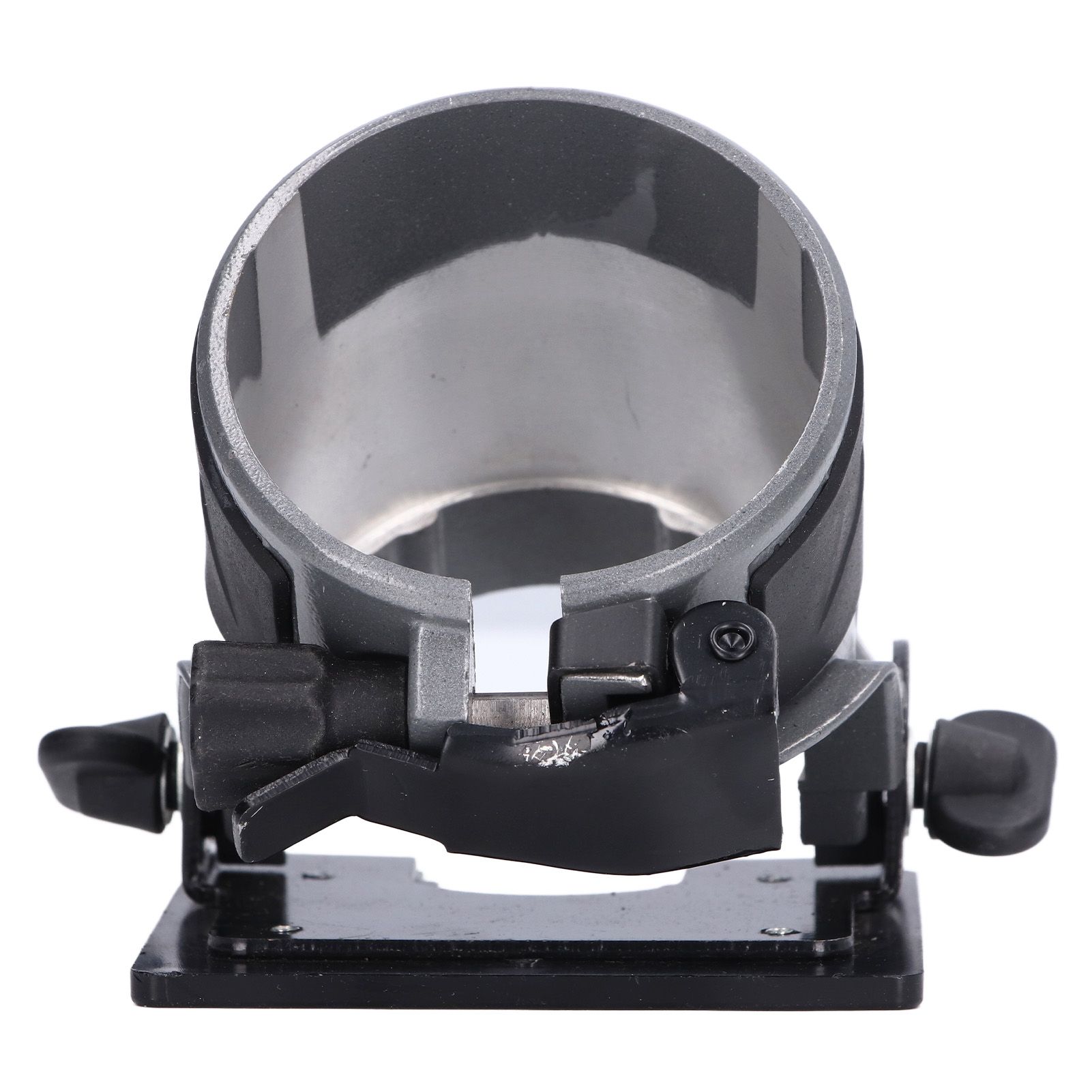 Electric Trimming Machine Base Aluminum Adjustable Woodworking Trimmer Base view 2