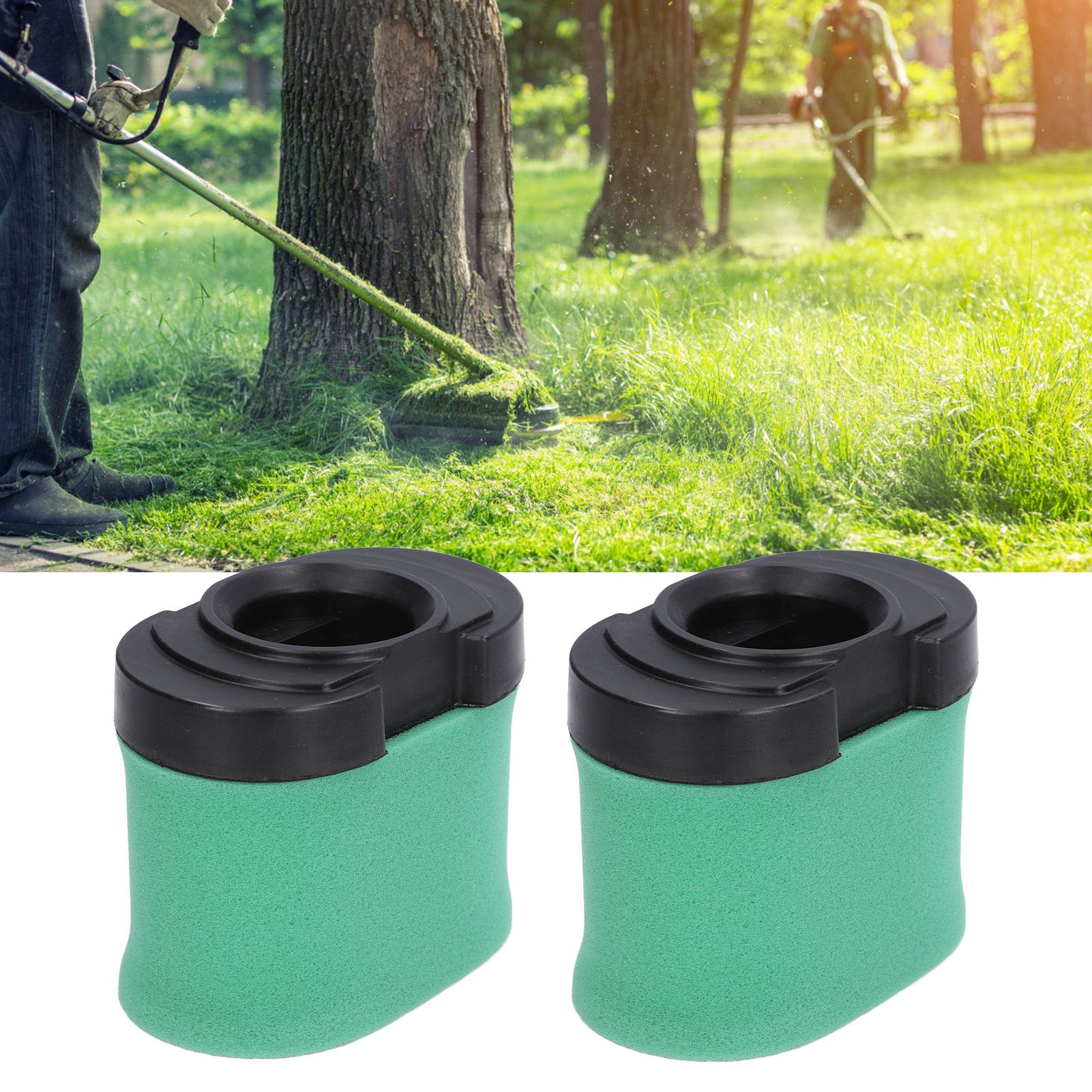2PCS Air Filter Replacement Garden Lawn Mower Filter Accessories for 276890 view 11