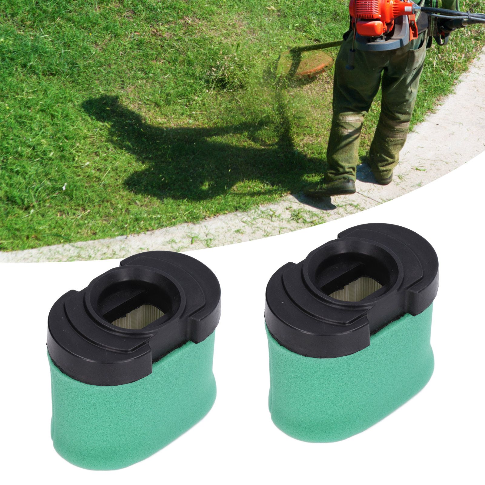 2PCS Air Filter Replacement Garden Lawn Mower Filter Accessories for 276890 view 12