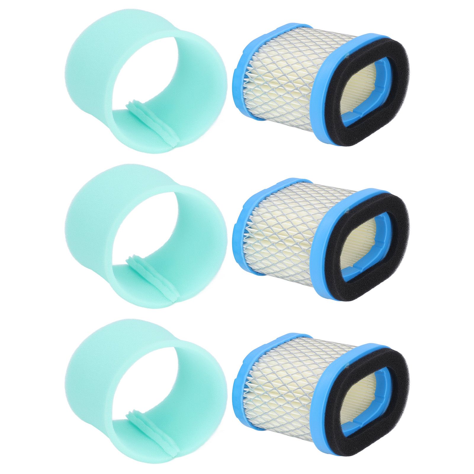 3PCS Lawn Mower Filter Replacement Garden Air Filter for John Deere M147431 view 5