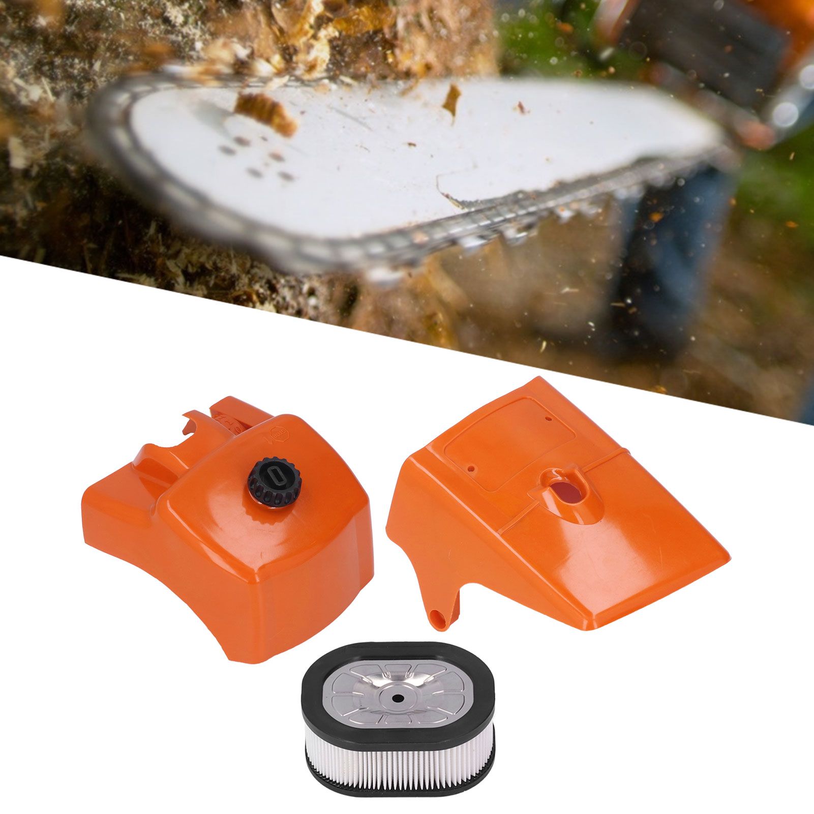 Air Filter with Cylinder Cover Set Plastic Replacement for Stihl 066 MS660 view 11
