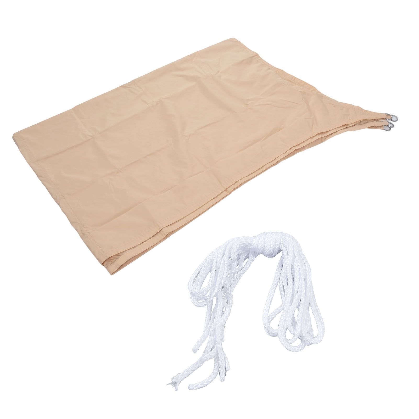 Sun Shade 2x3m Quadrangle Beige Wear Resistant Durable Polyester Waterproof view 2