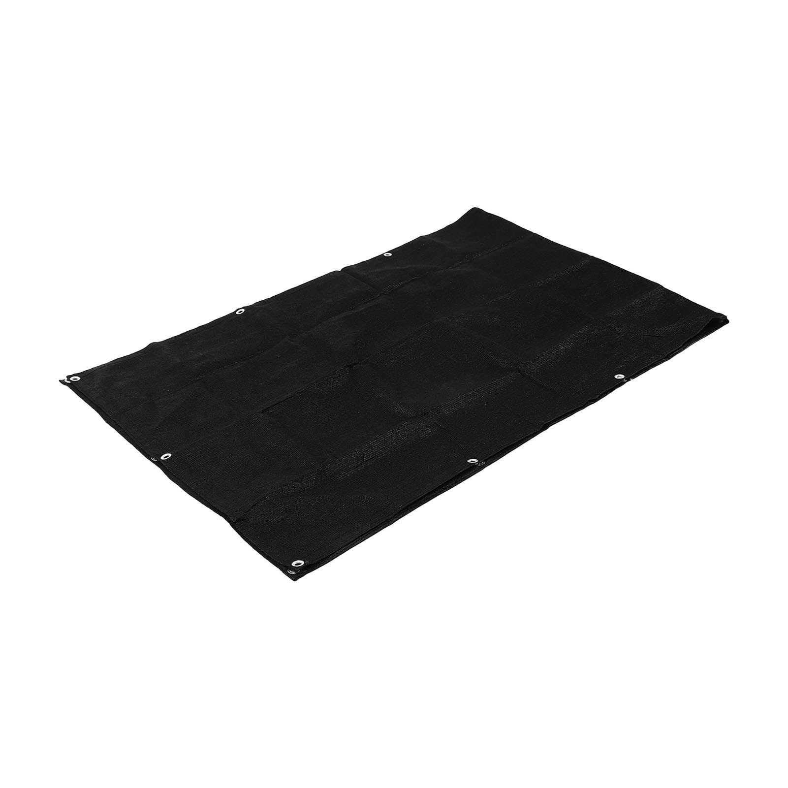 3x0.9m/9.84x2.95ft Black Balcony Privacy Screen Cover Garden Windscreen Mesh view 4