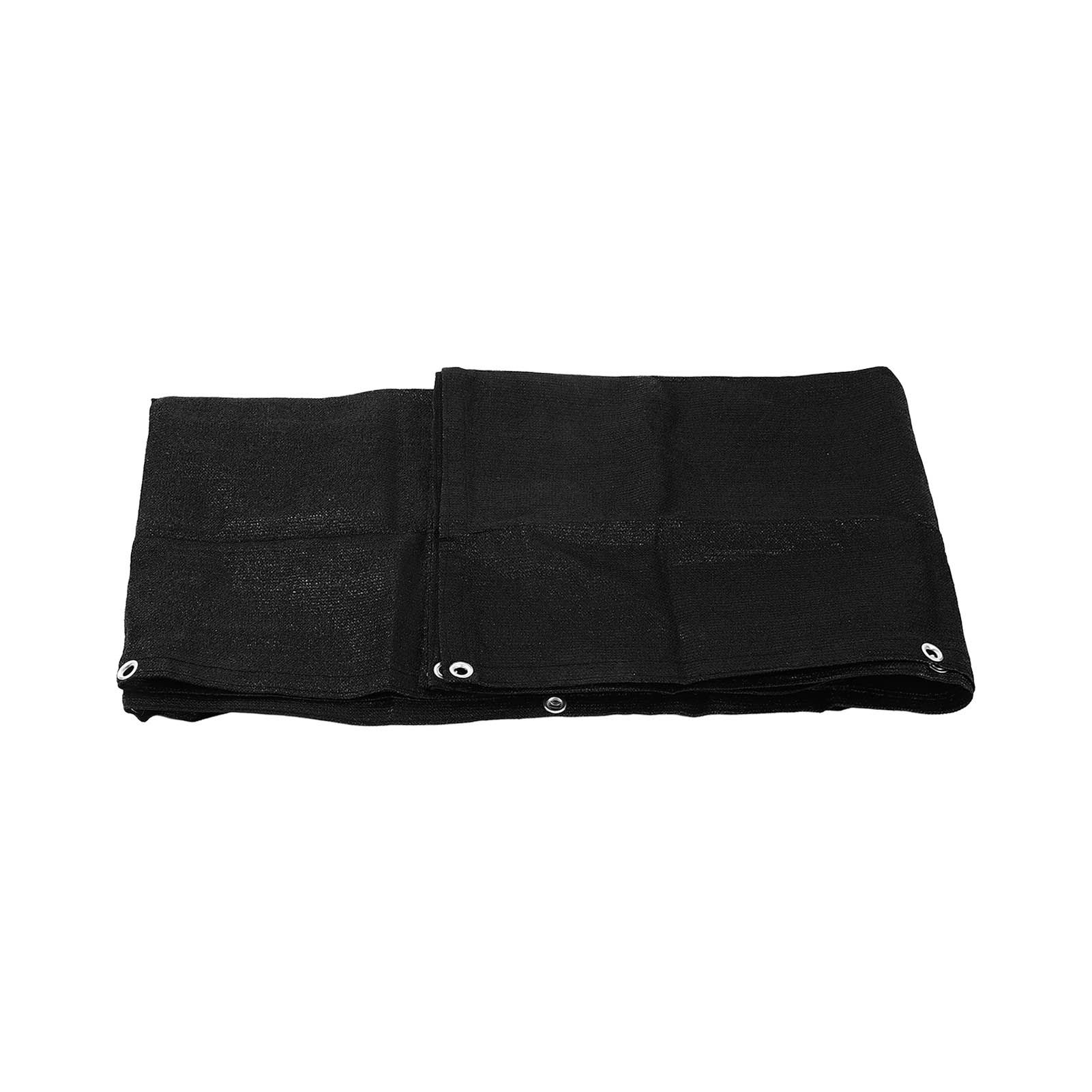 3x0.9m/9.84x2.95ft Black Balcony Privacy Screen Cover Garden Windscreen Mesh view 10