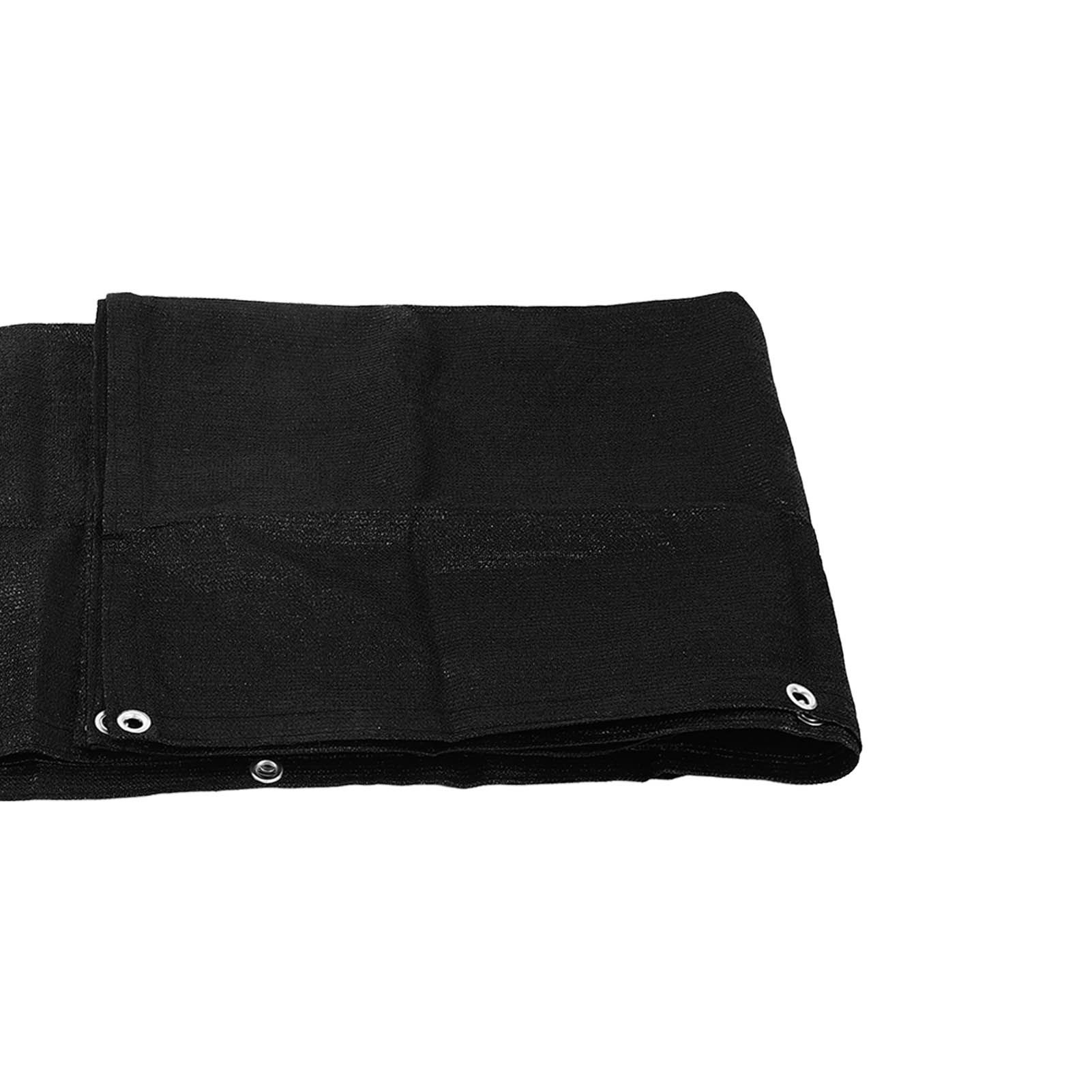 3x0.9m/9.84x2.95ft Black Balcony Privacy Screen Cover Garden Windscreen Mesh view 15