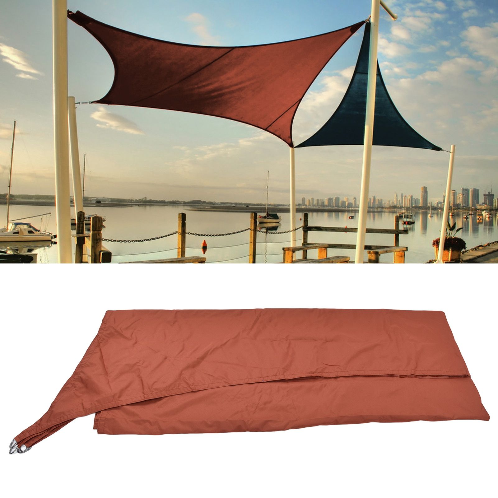 Sun Shade Sail Waterproof Pergola Canopy for Patio Garden Swimming Pool view 12