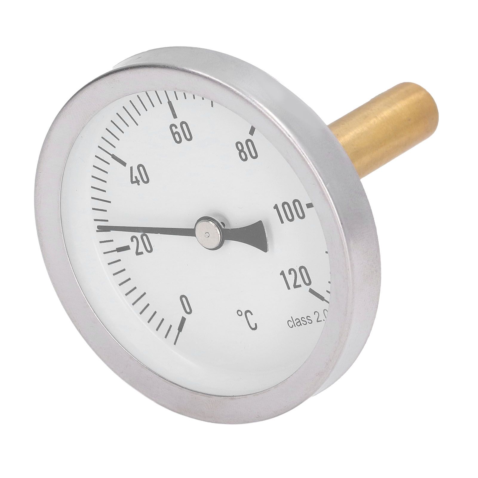 63mm Dial Thermometer Barbecue Pointer Type Thermometer 0‑120°C Bimetallic view 5