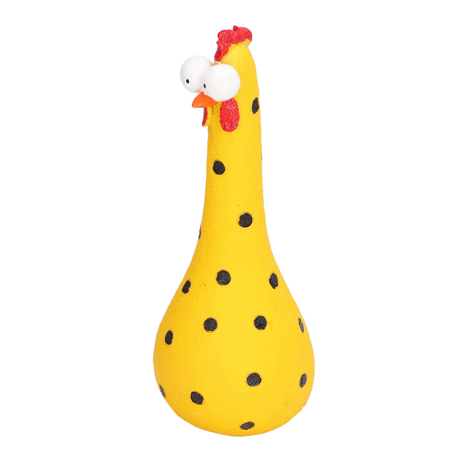 Chicken Statue Long Neck Microlandschaft Hand Crafted Resin Animal Garden view 9