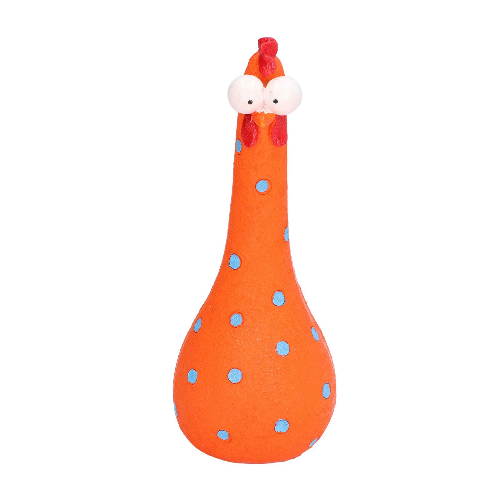 Chicken Statue Long Neck Microlandschaft Hand Crafted Resin Animal Garden view 10