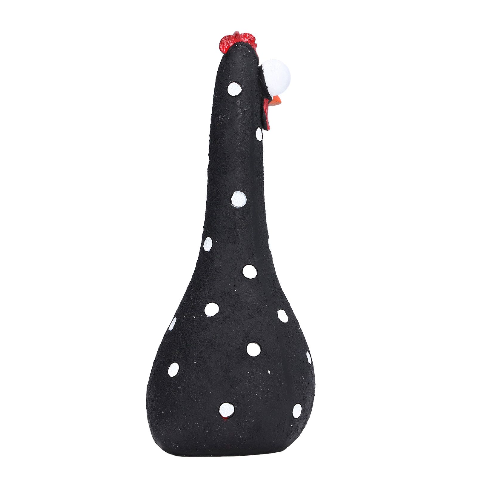 Chicken Statue Long Neck Microlandschaft Hand Crafted Resin Animal Garden view 10
