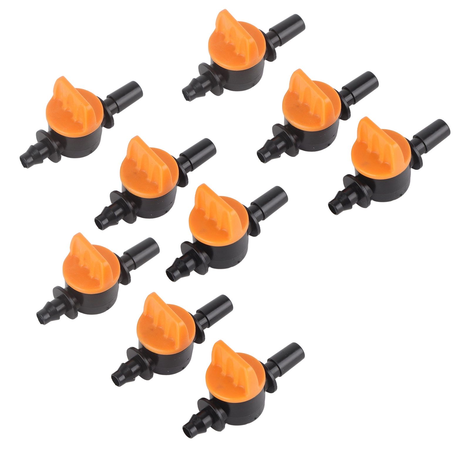 50pcs Drip Irrigation Valve 4/7mm Outer Diameter 6mm/0.2in Drip Irrigation view 4