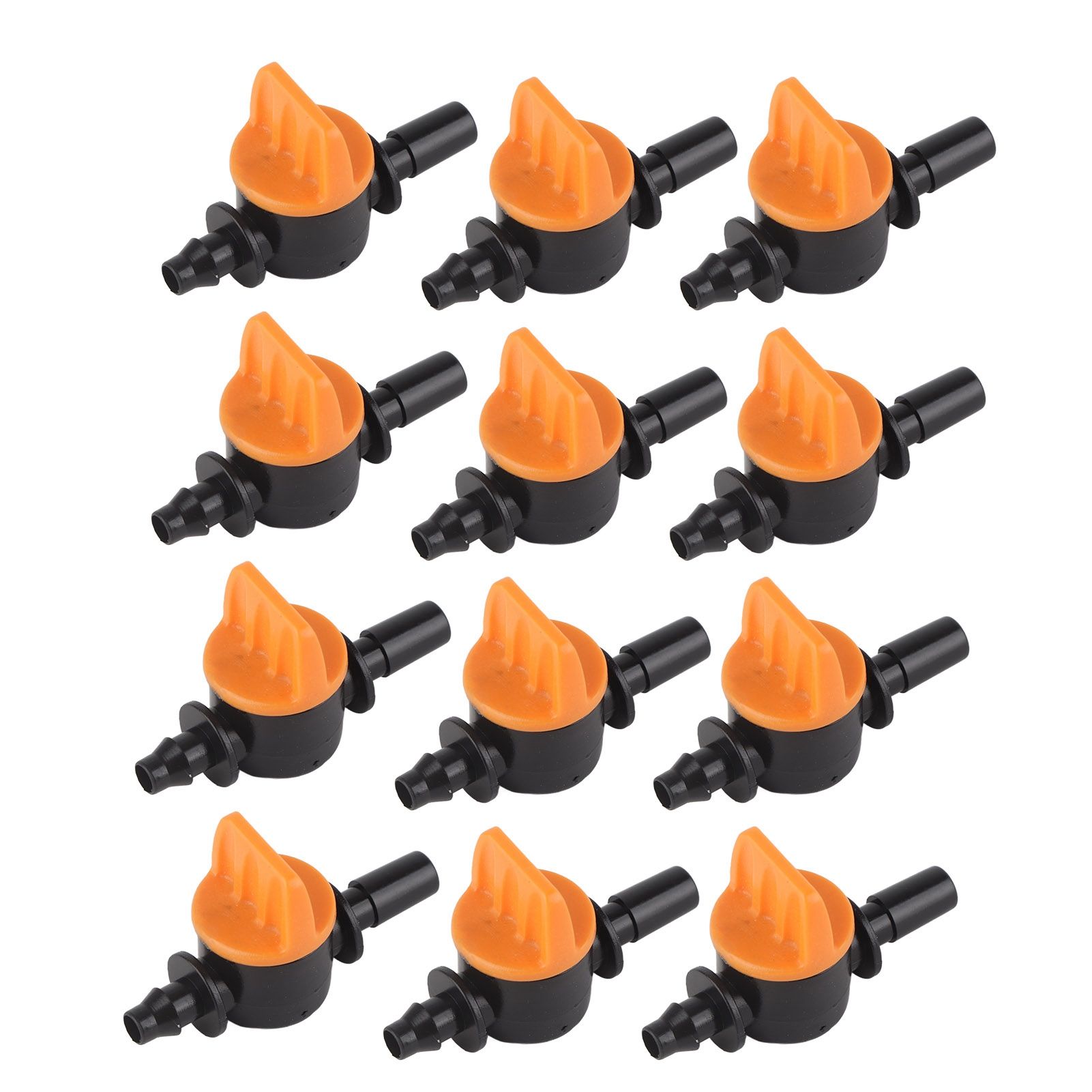 50pcs Drip Irrigation Valve 4/7mm Outer Diameter 6mm/0.2in Drip Irrigation view 5