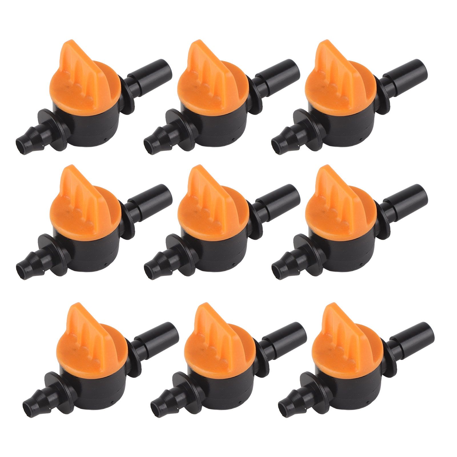 50pcs Drip Irrigation Valve 4/7mm Outer Diameter 6mm/0.2in Drip Irrigation view 8