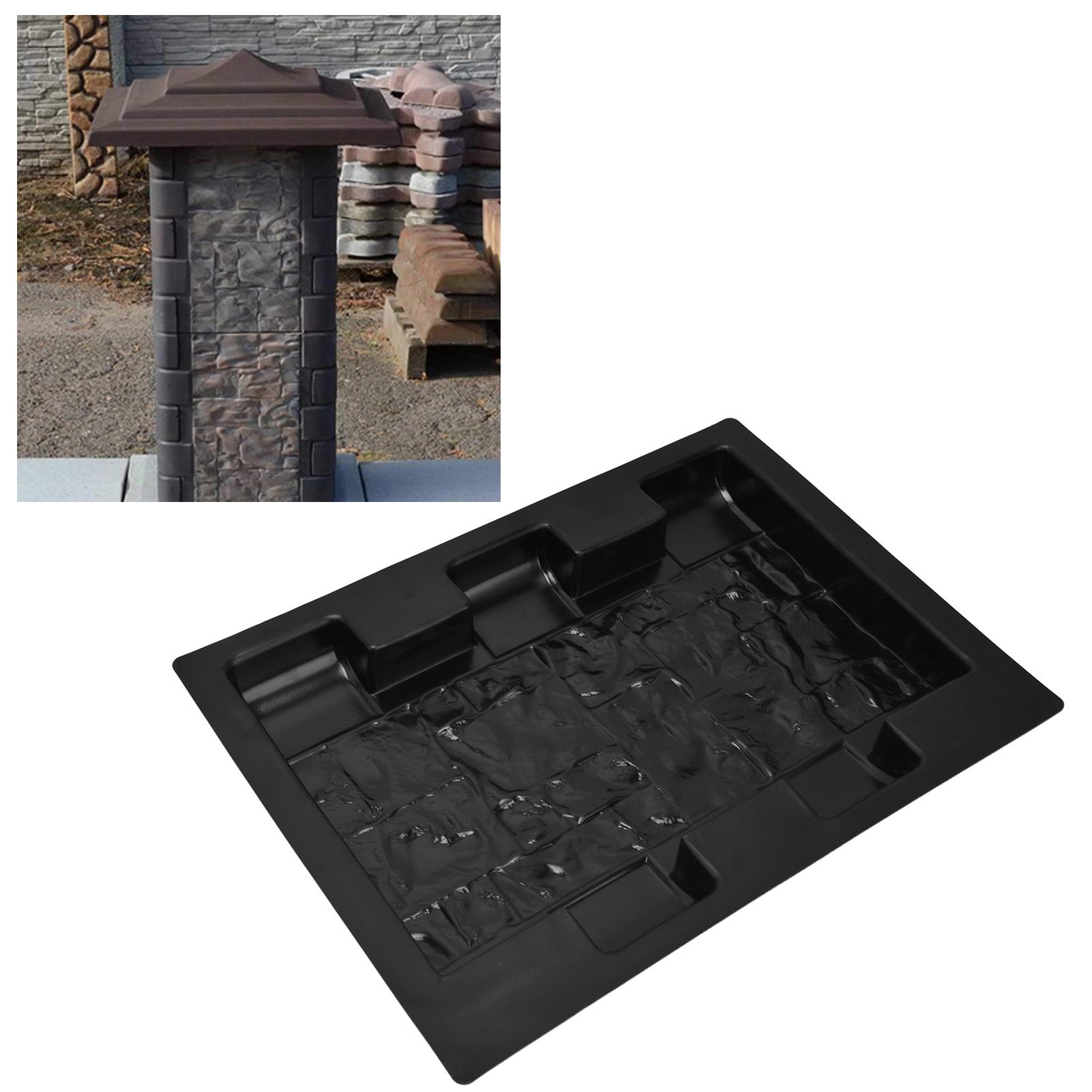 Stepping Stone Mold Concrete Block Maker House Decoration Mold for Garden view 11